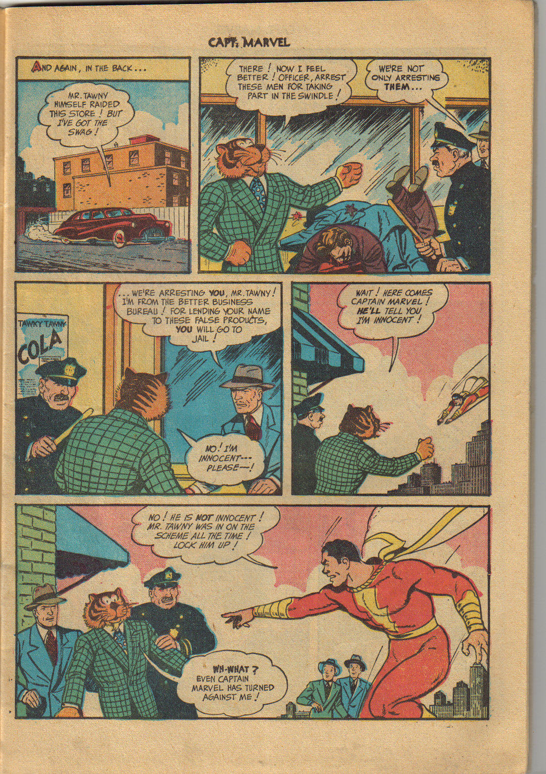 Read online Captain Marvel Adventures comic -  Issue #96 - 11