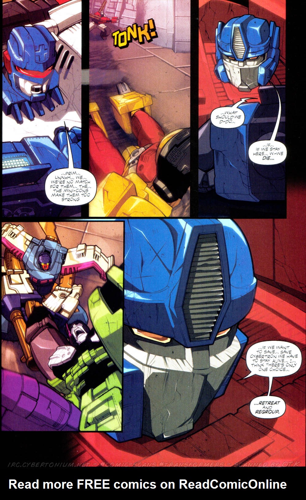 Read online Transformers Armada comic -  Issue #2 - 21