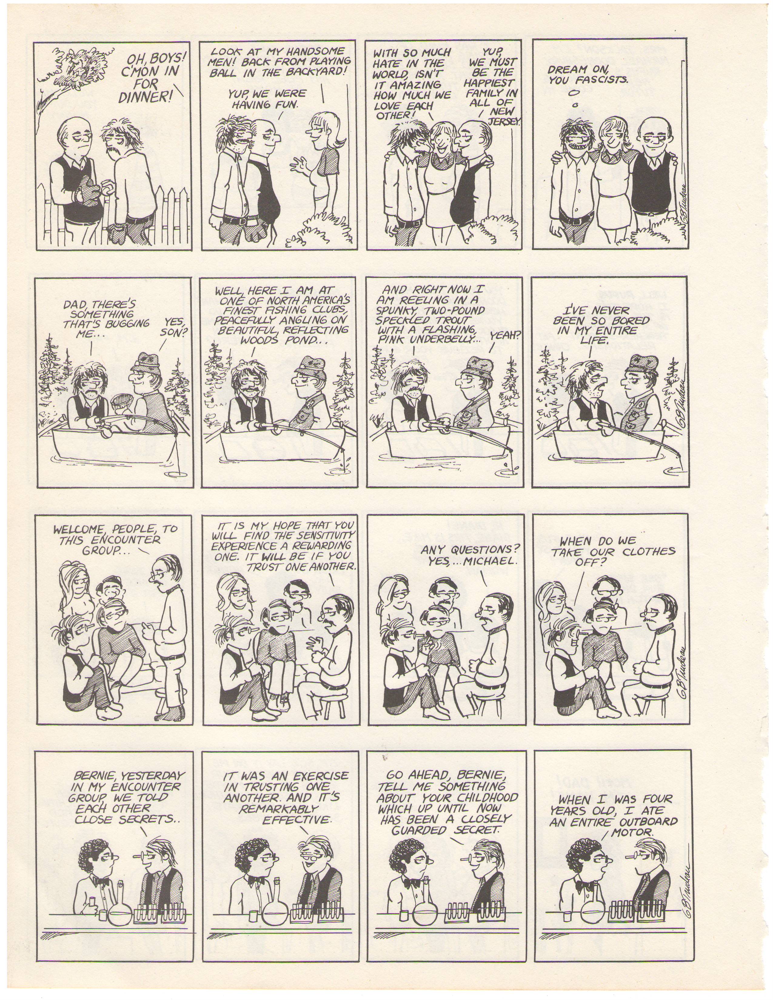 Read online The Doonesbury Chronicles comic -  Issue # TPB (Part 1) - 14