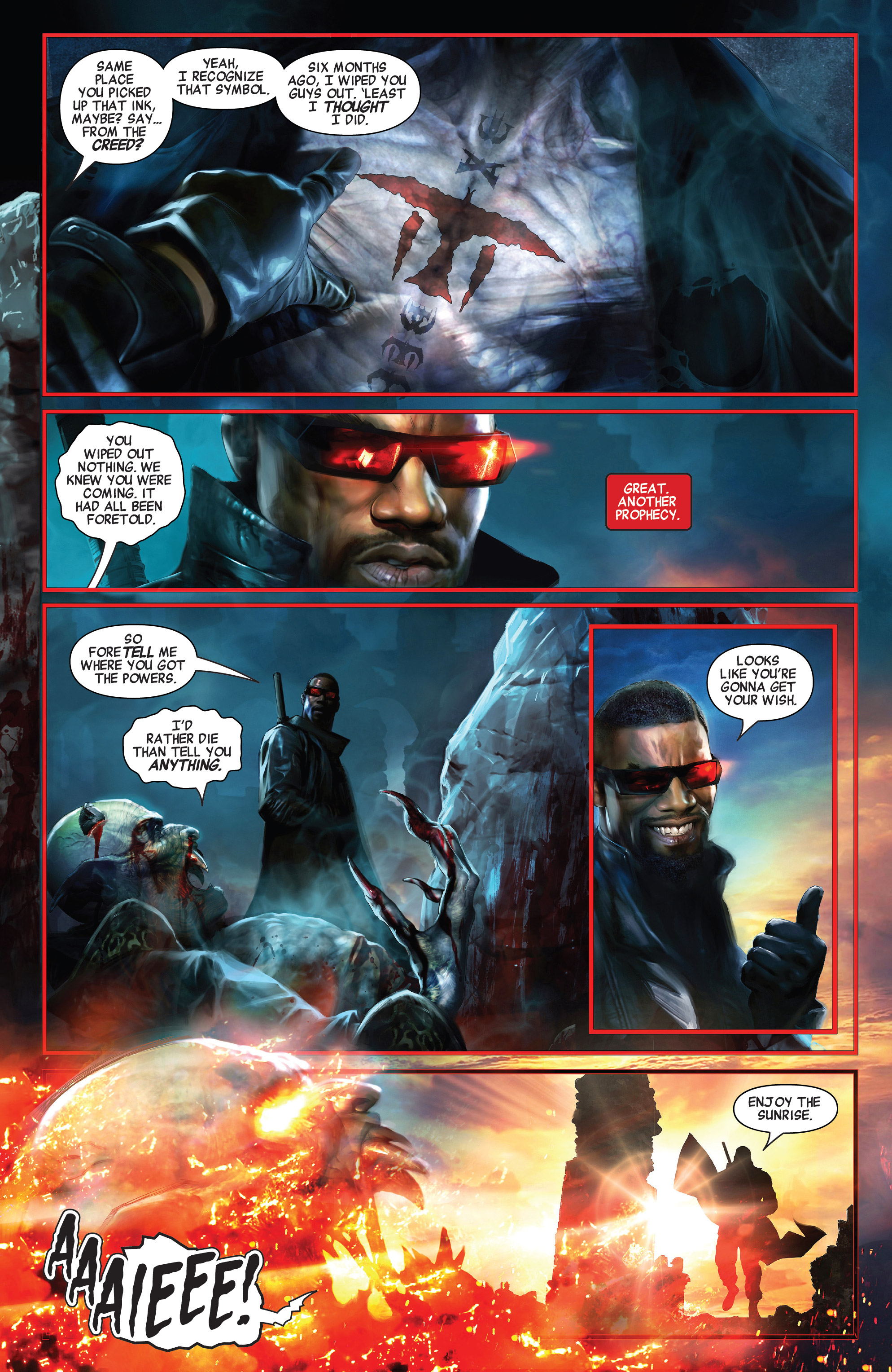 Read online Wolverine Vs. Blade Special comic -  Issue # Full - 18
