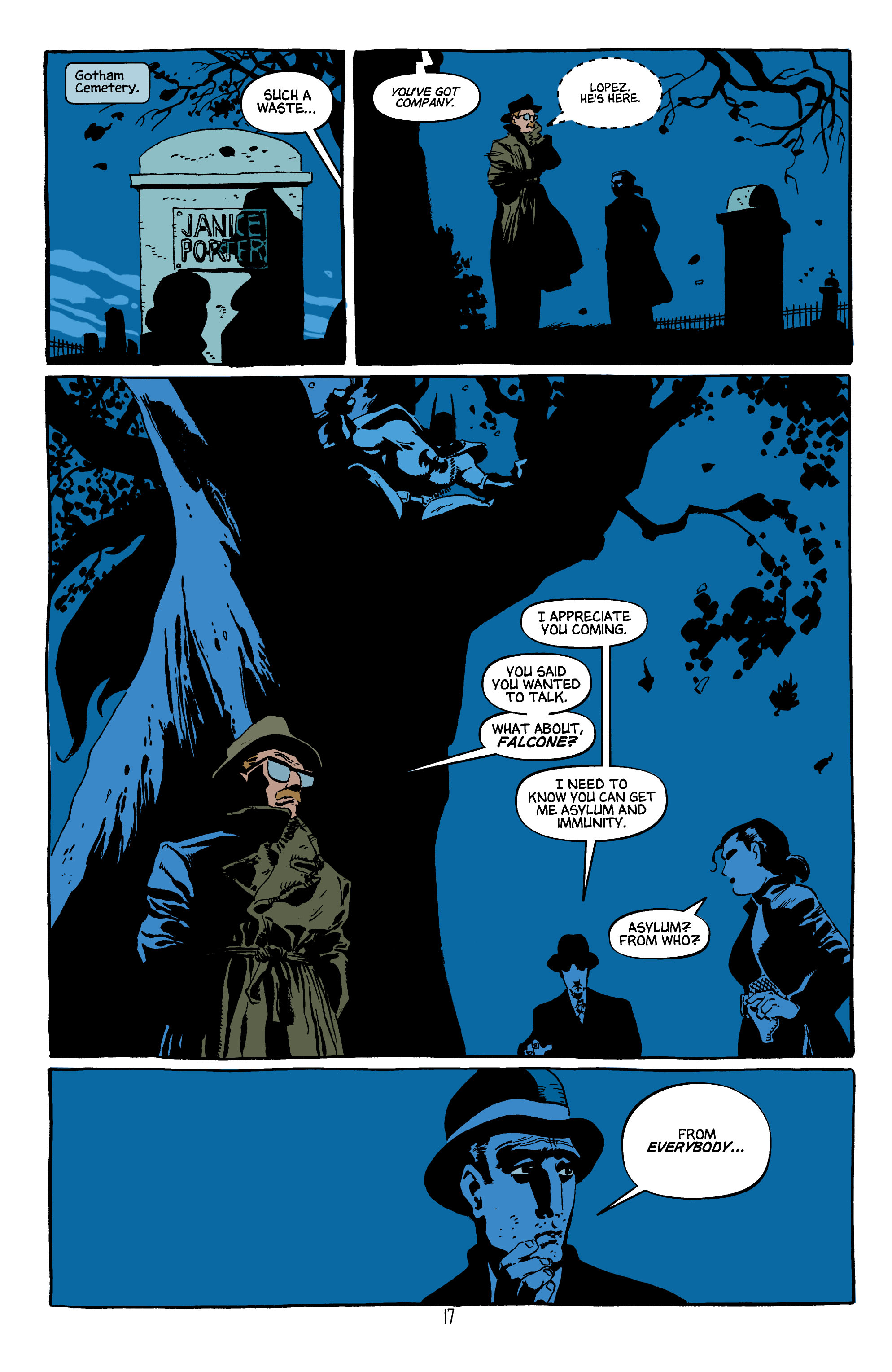 Read online Batman: Dark Victory (1999) comic -  Issue #13 - 18
