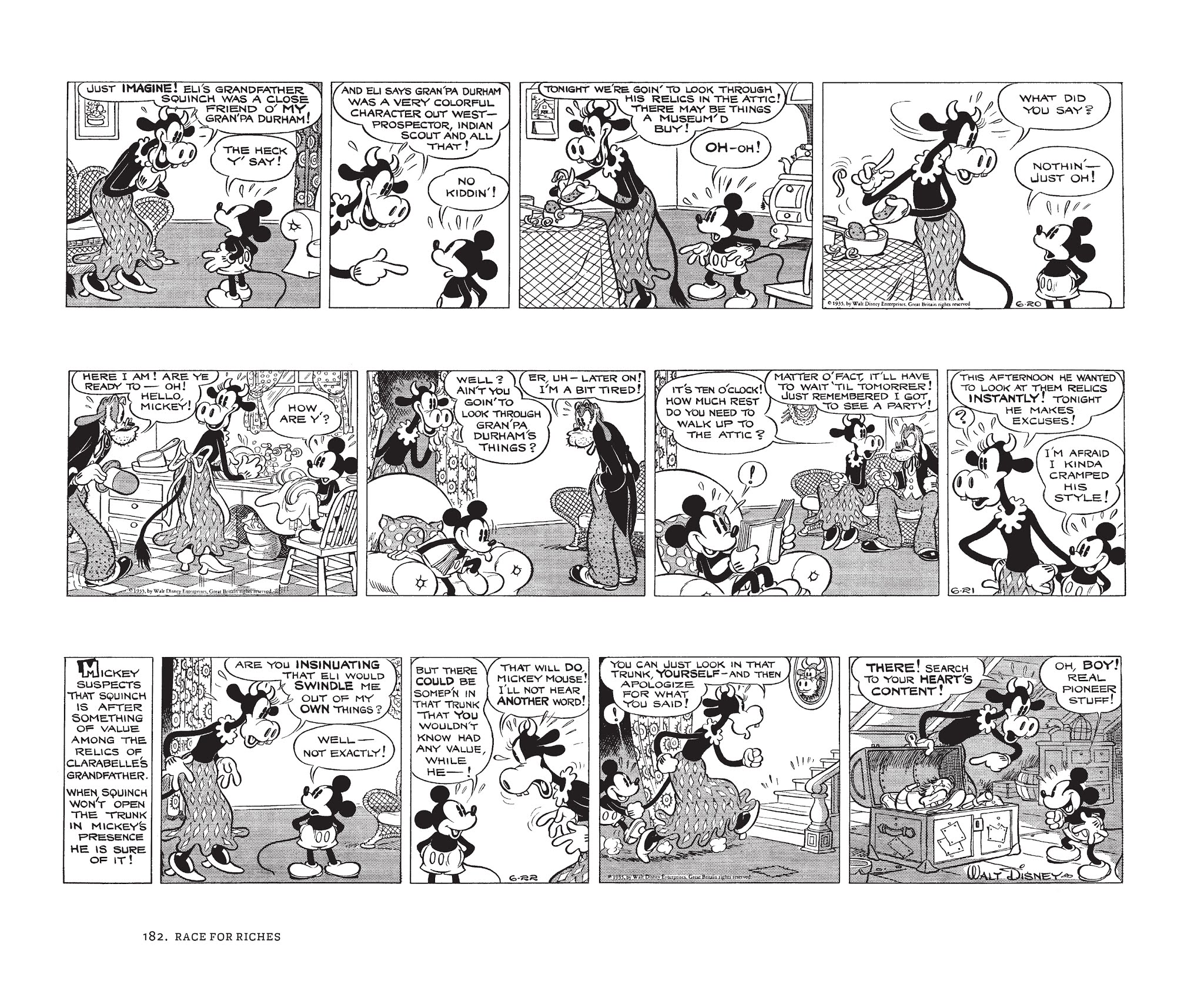 Read online Walt Disney's Mickey Mouse by Floyd Gottfredson comic -  Issue # TPB 3 (Part 2) - 82