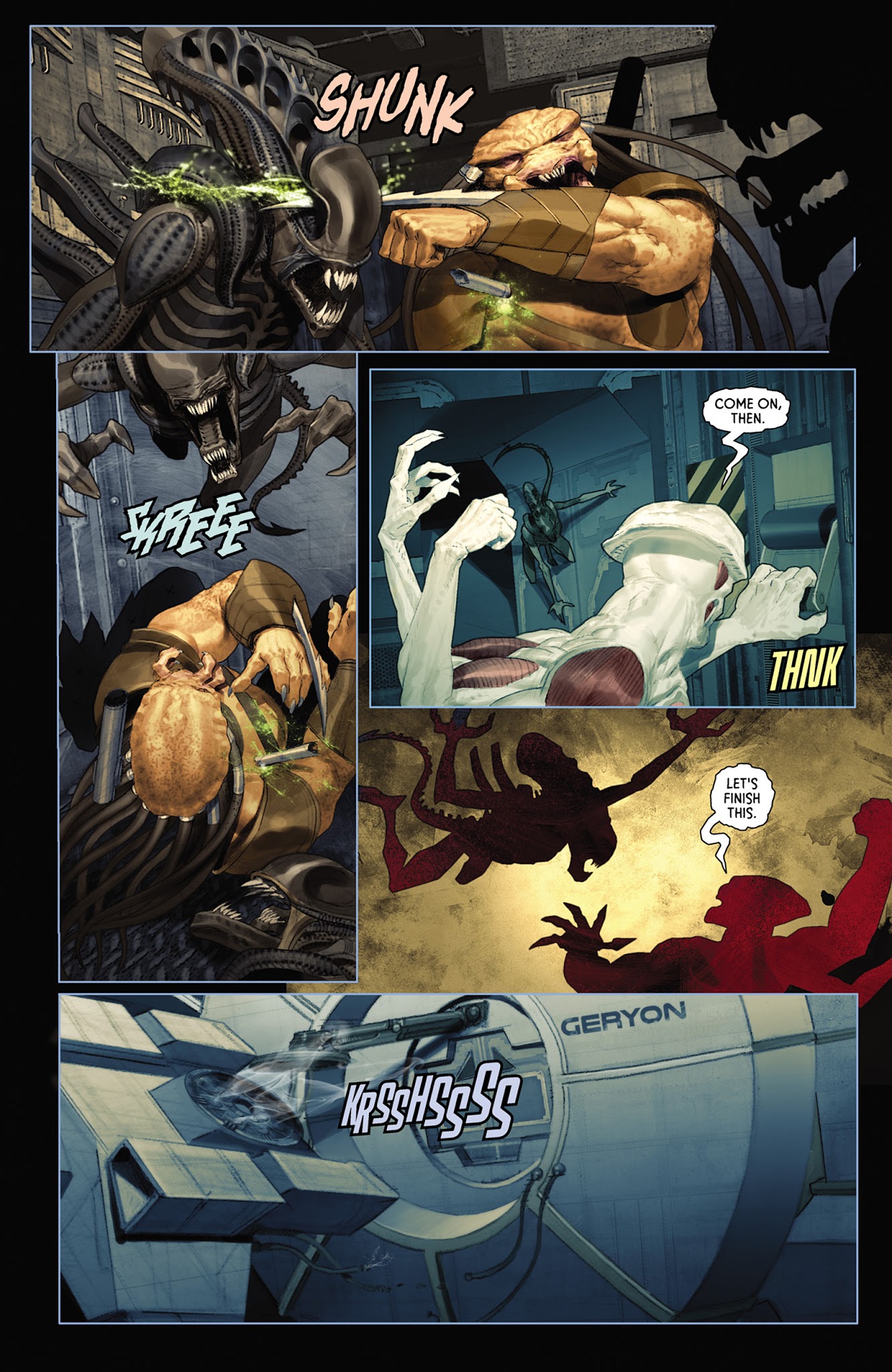 Read online Alien vs. Predator: Fire and Stone comic -  Issue #4 - 11