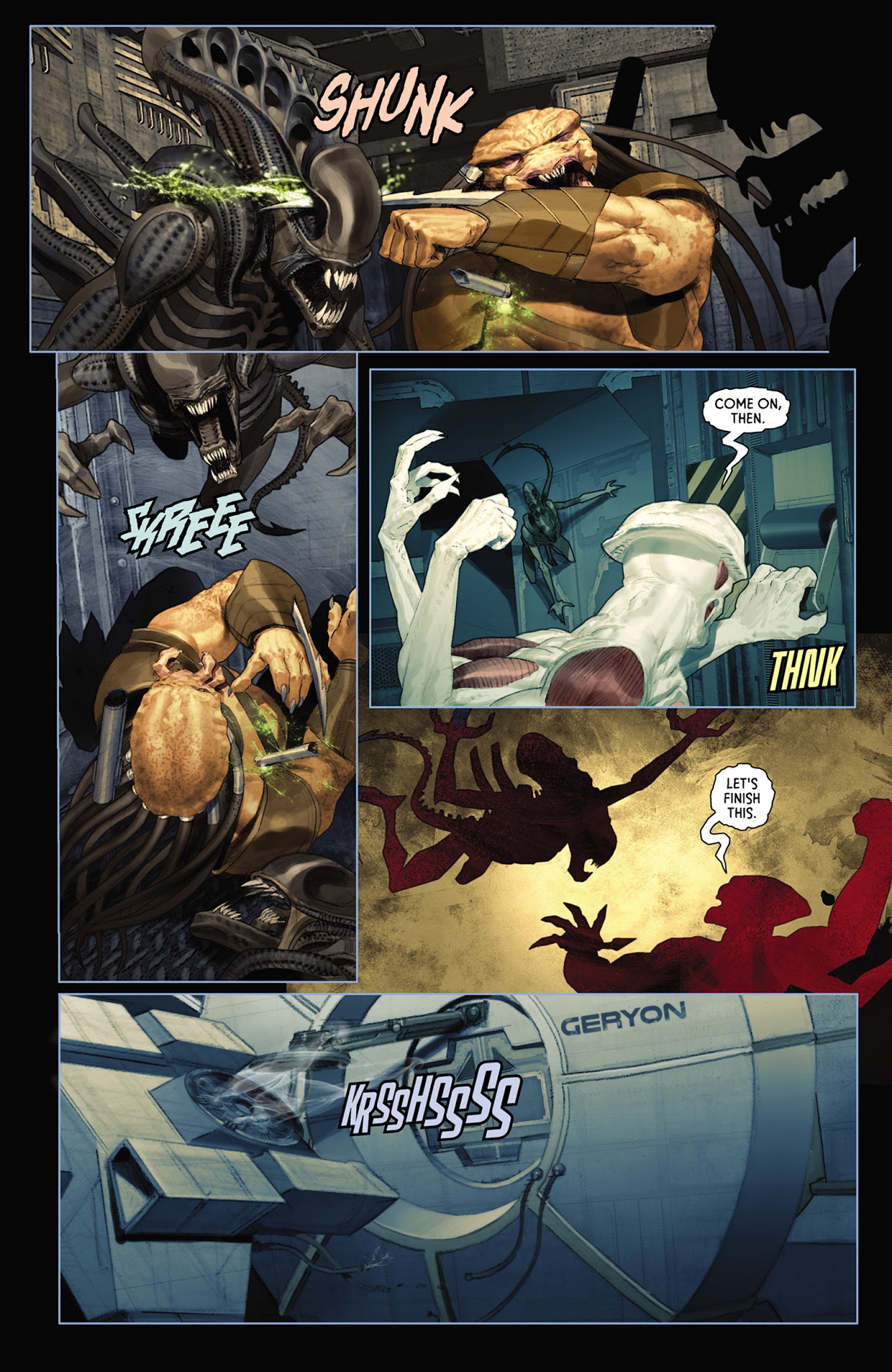 Read online Alien vs. Predator: Fire and Stone comic -  Issue #4 - 11