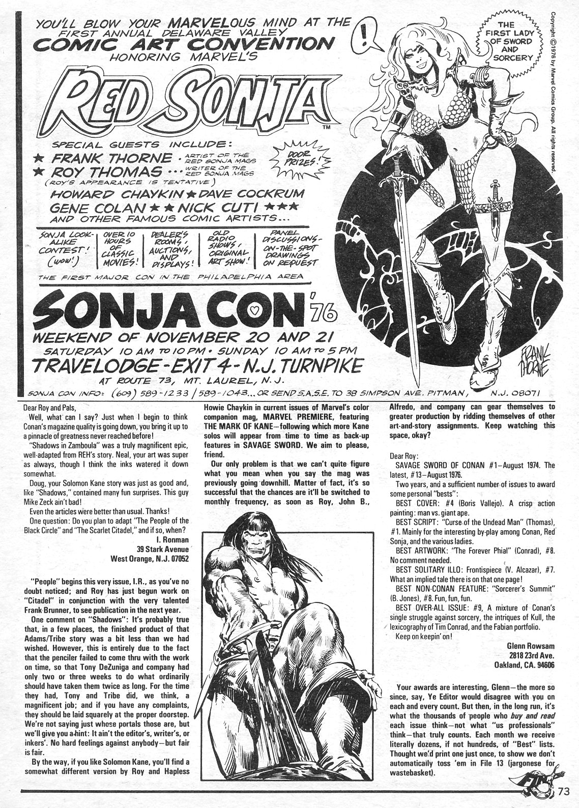 Read online The Savage Sword Of Conan comic -  Issue #16 - 71