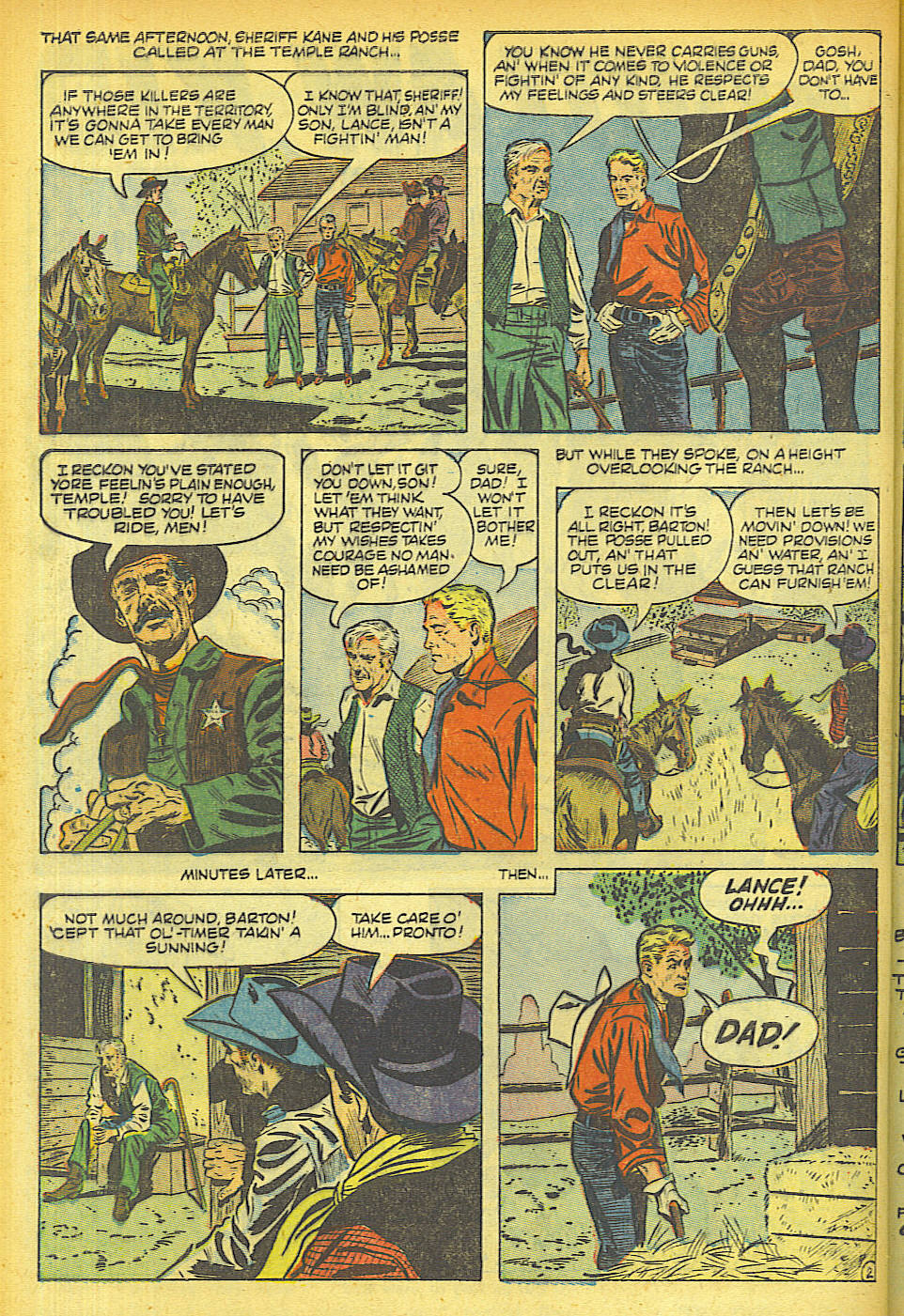 Read online The Outlaw Kid (1954) comic -  Issue #2 - 28