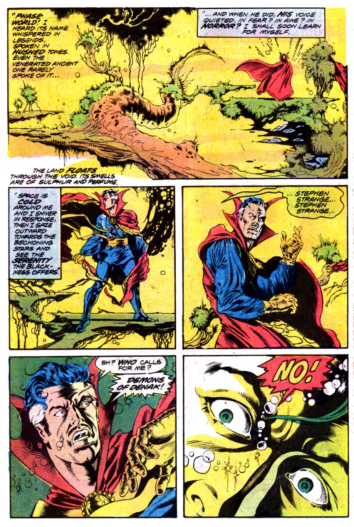 Read online Doctor Strange (1974) comic -  Issue # _Annual - 11
