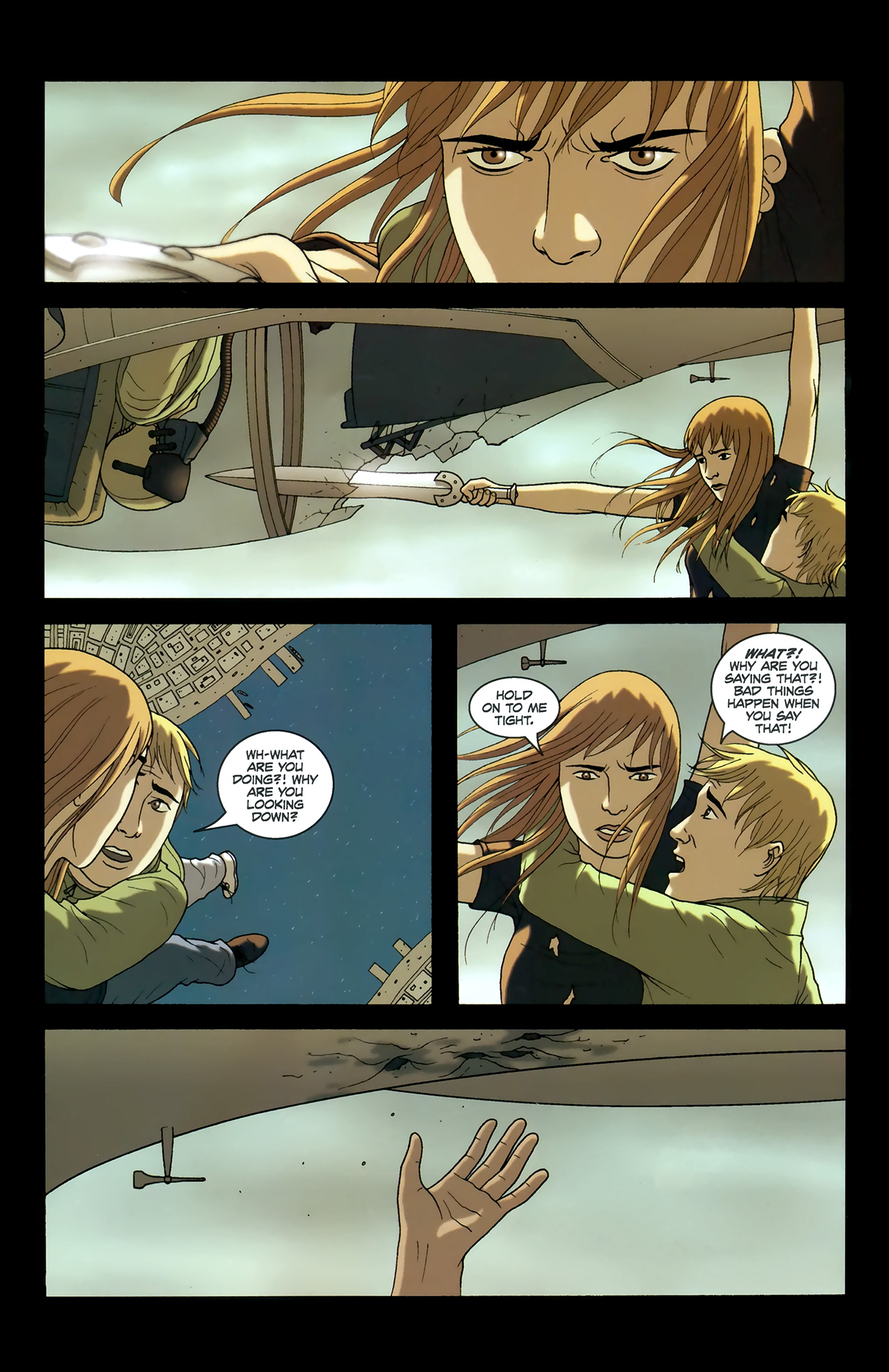 Read online The Sword comic -  Issue #20 - 21