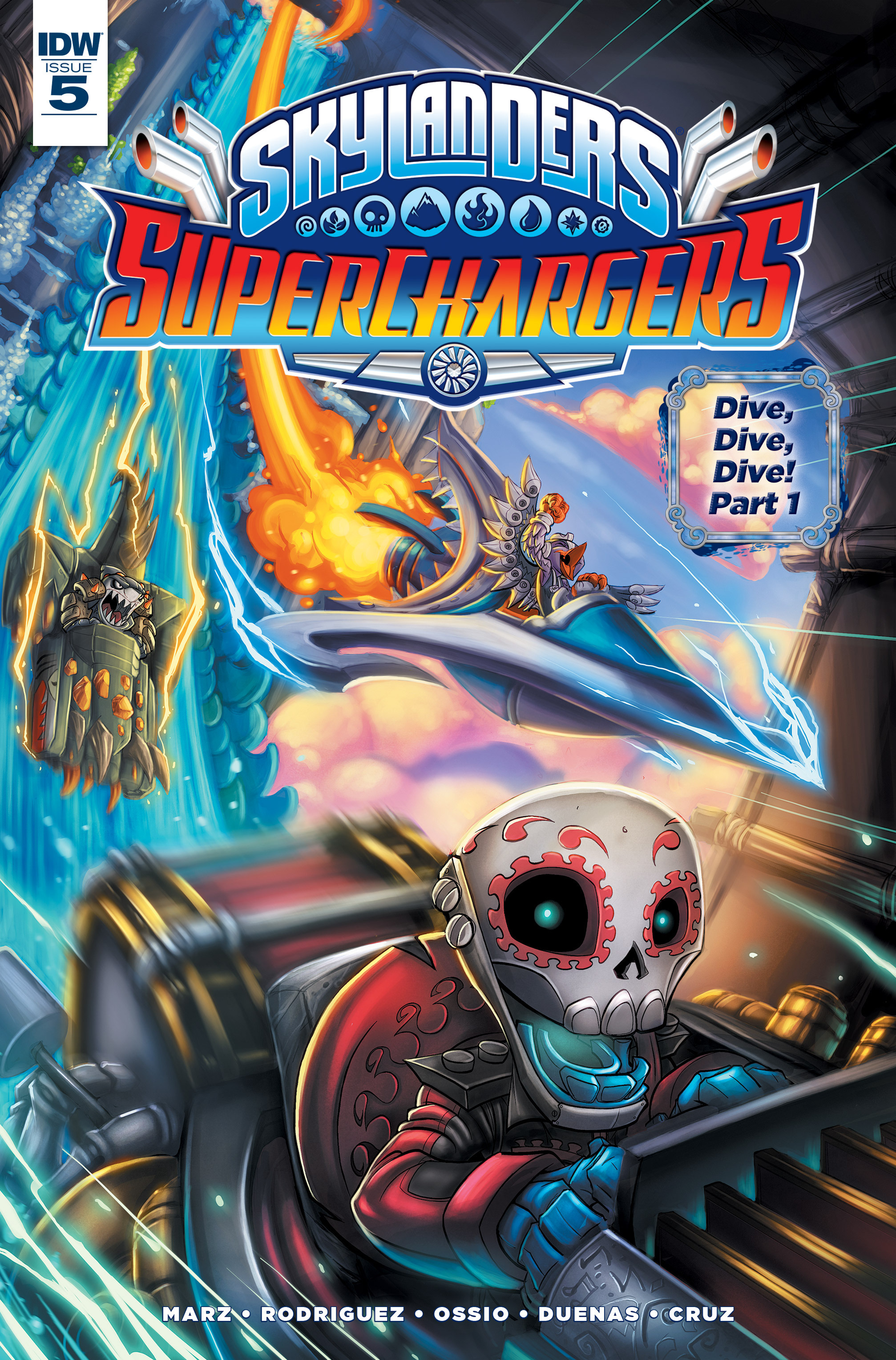 Read online Skylanders Superchargers comic -  Issue #5 - 1