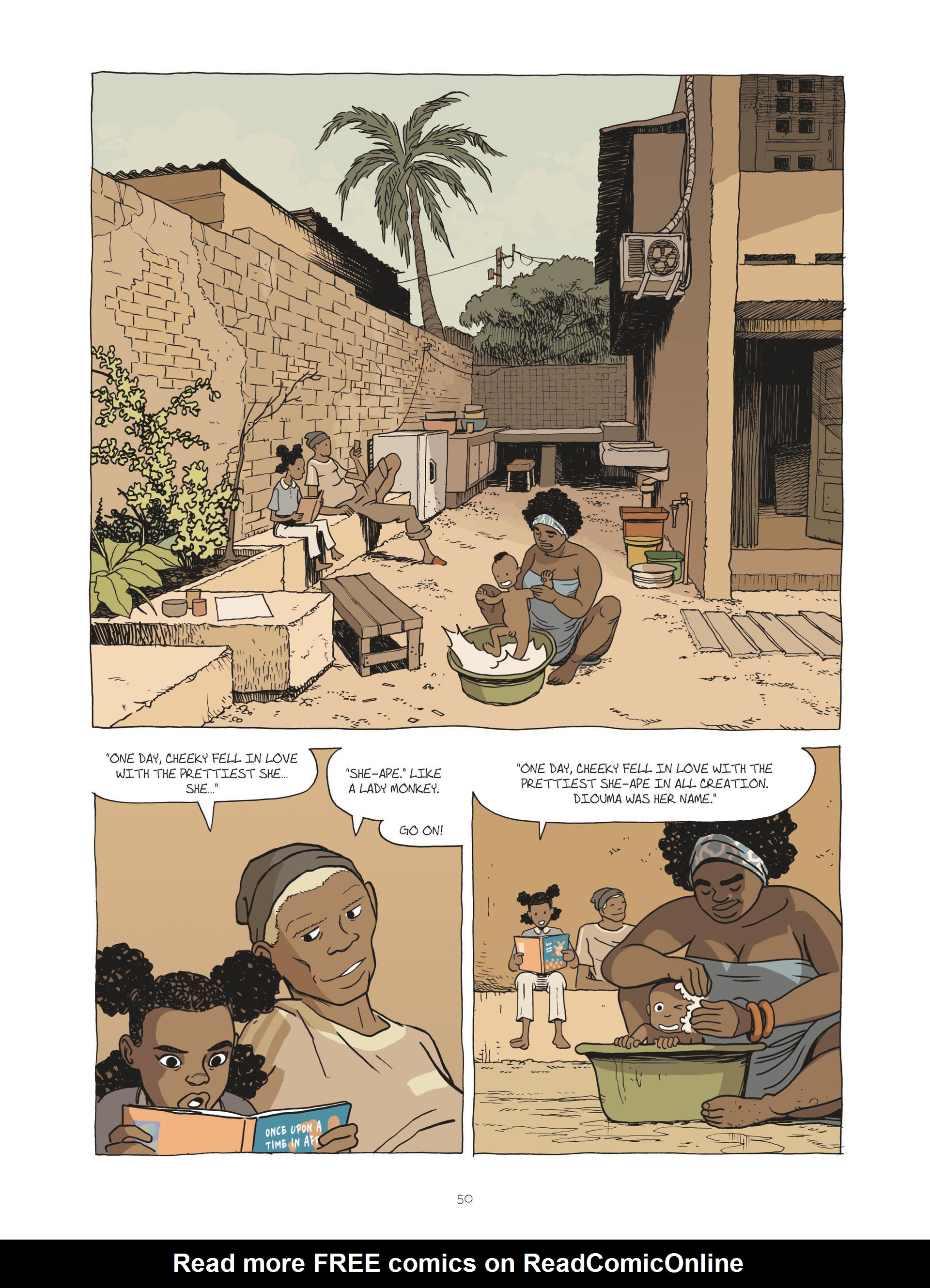 Read online Zidrou-Beuchot's African Trilogy comic -  Issue # TPB 3 - 50