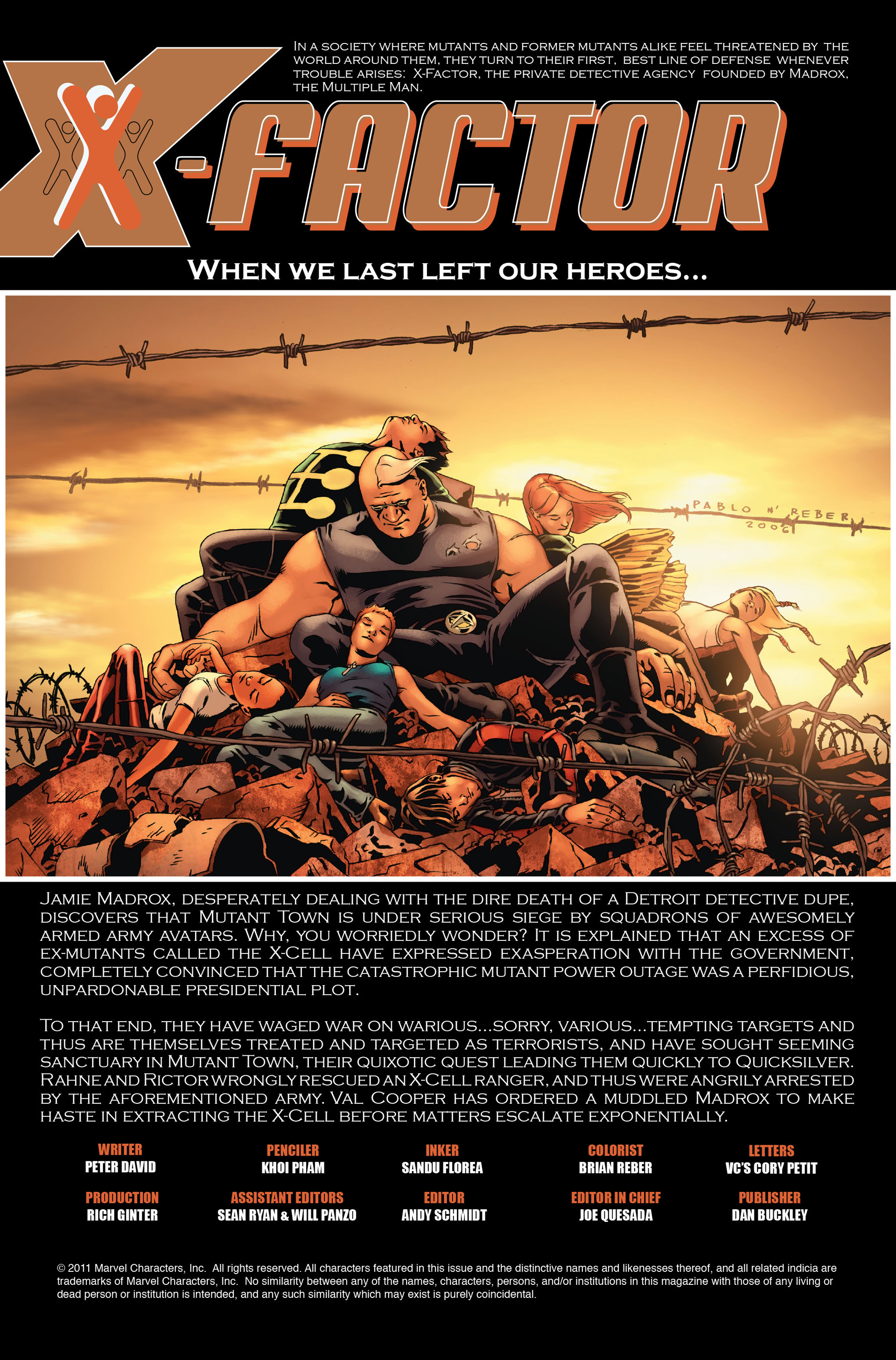 Read online X-Factor (2006) comic -  Issue #18 - 2