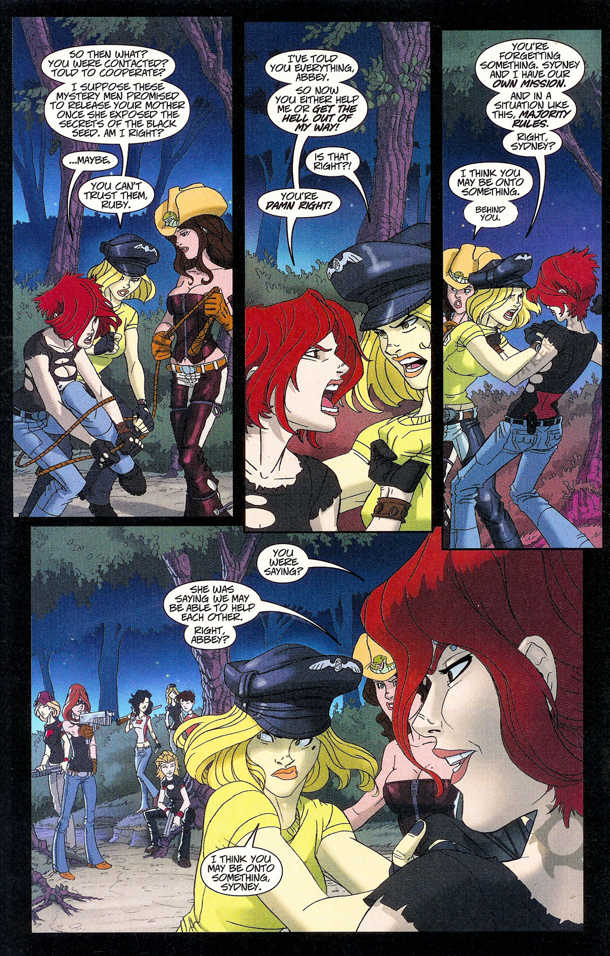 Read online Danger Girl: Back in Black comic -  Issue #3 - 13