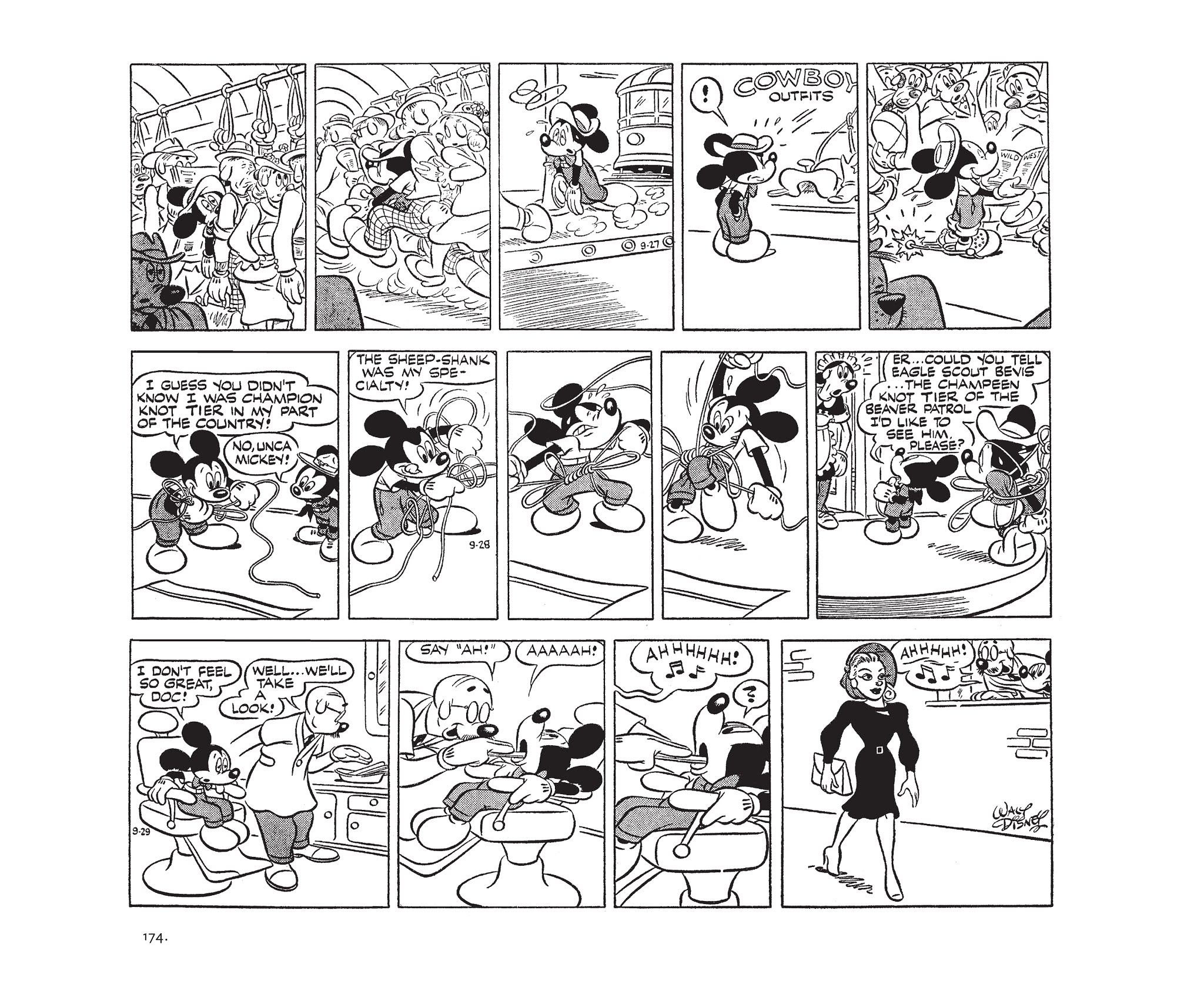Read online Walt Disney's Mickey Mouse by Floyd Gottfredson comic -  Issue # TPB 8 (Part 2) - 74