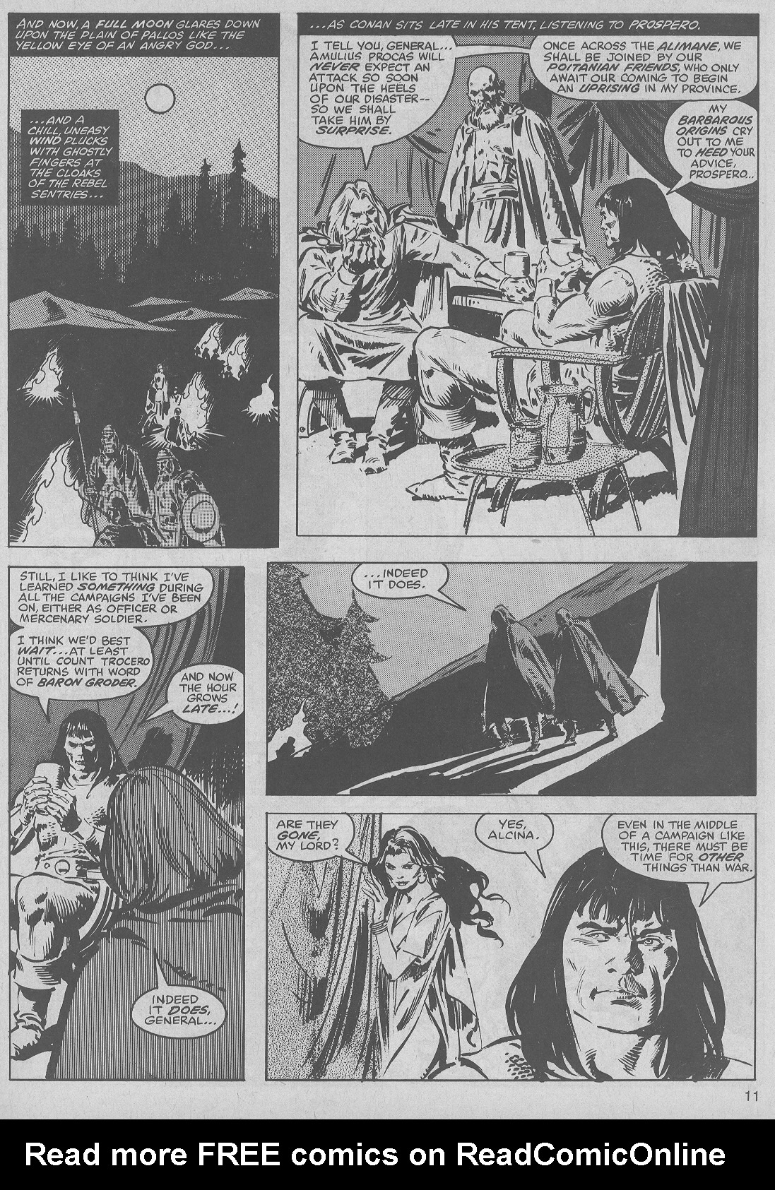 Read online The Savage Sword Of Conan comic -  Issue #50 - 11