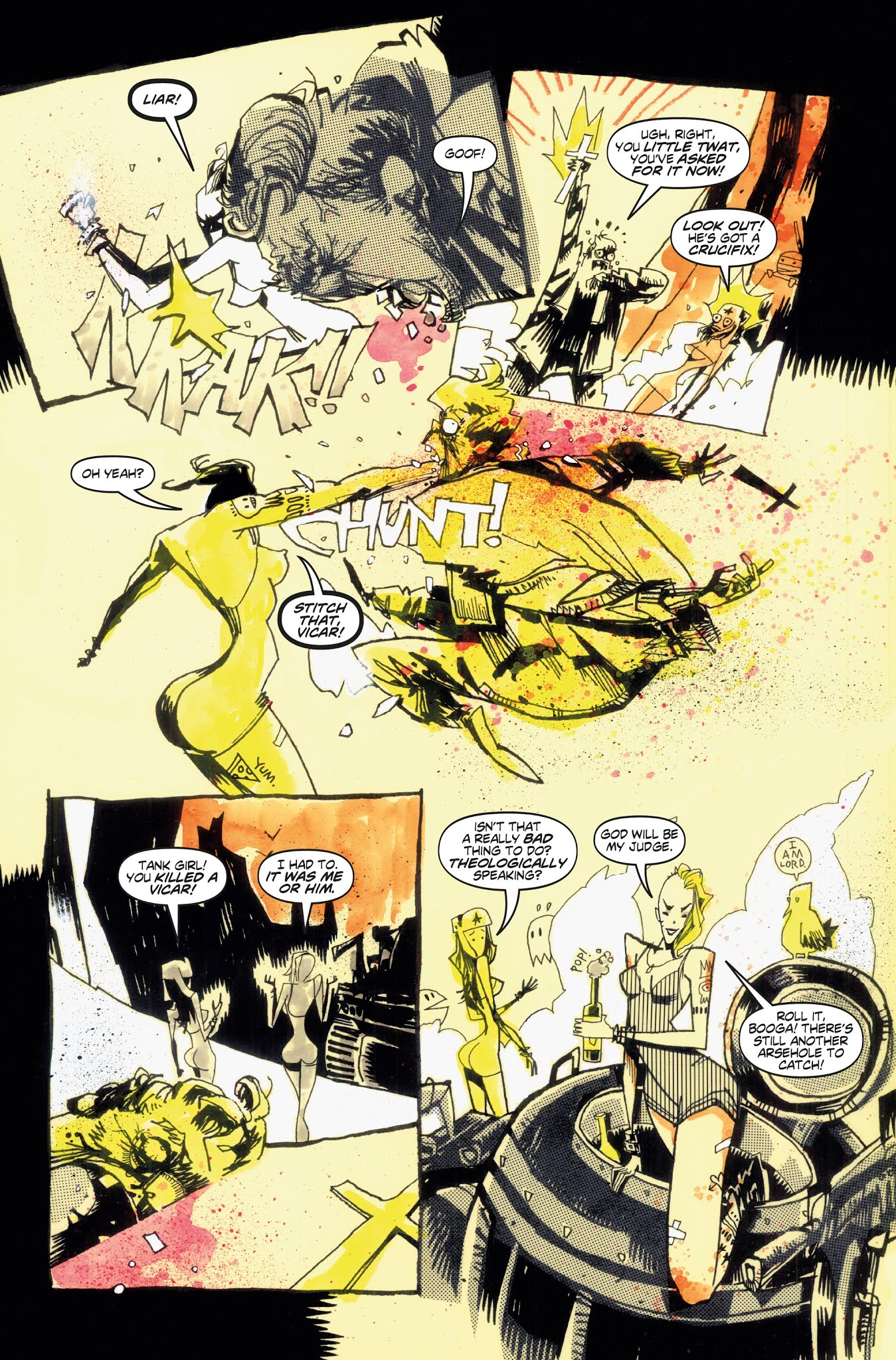 Read online Tank Girl: All Stars comic -  Issue #3 - 10