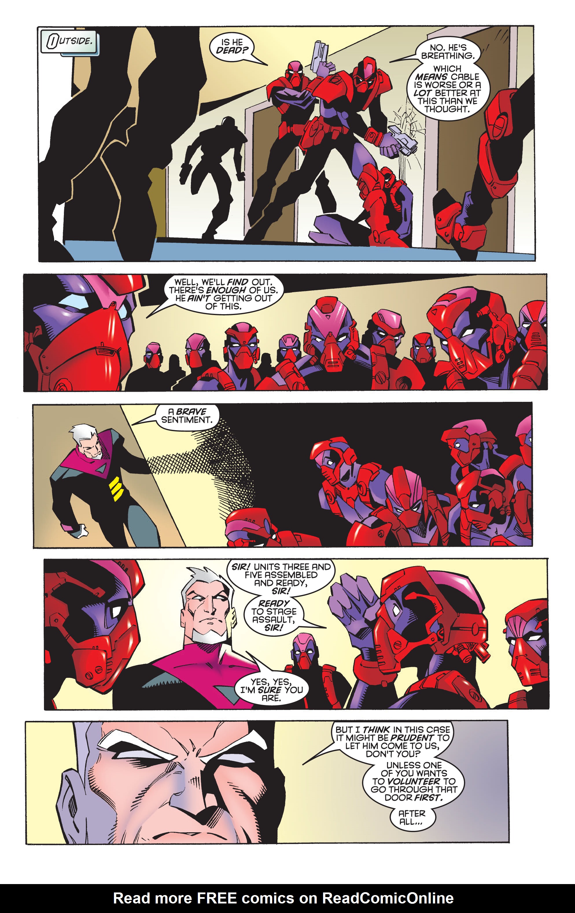 Read online X-Men Milestones: Operation Zero Tolerance comic -  Issue # TPB (Part 2) - 64