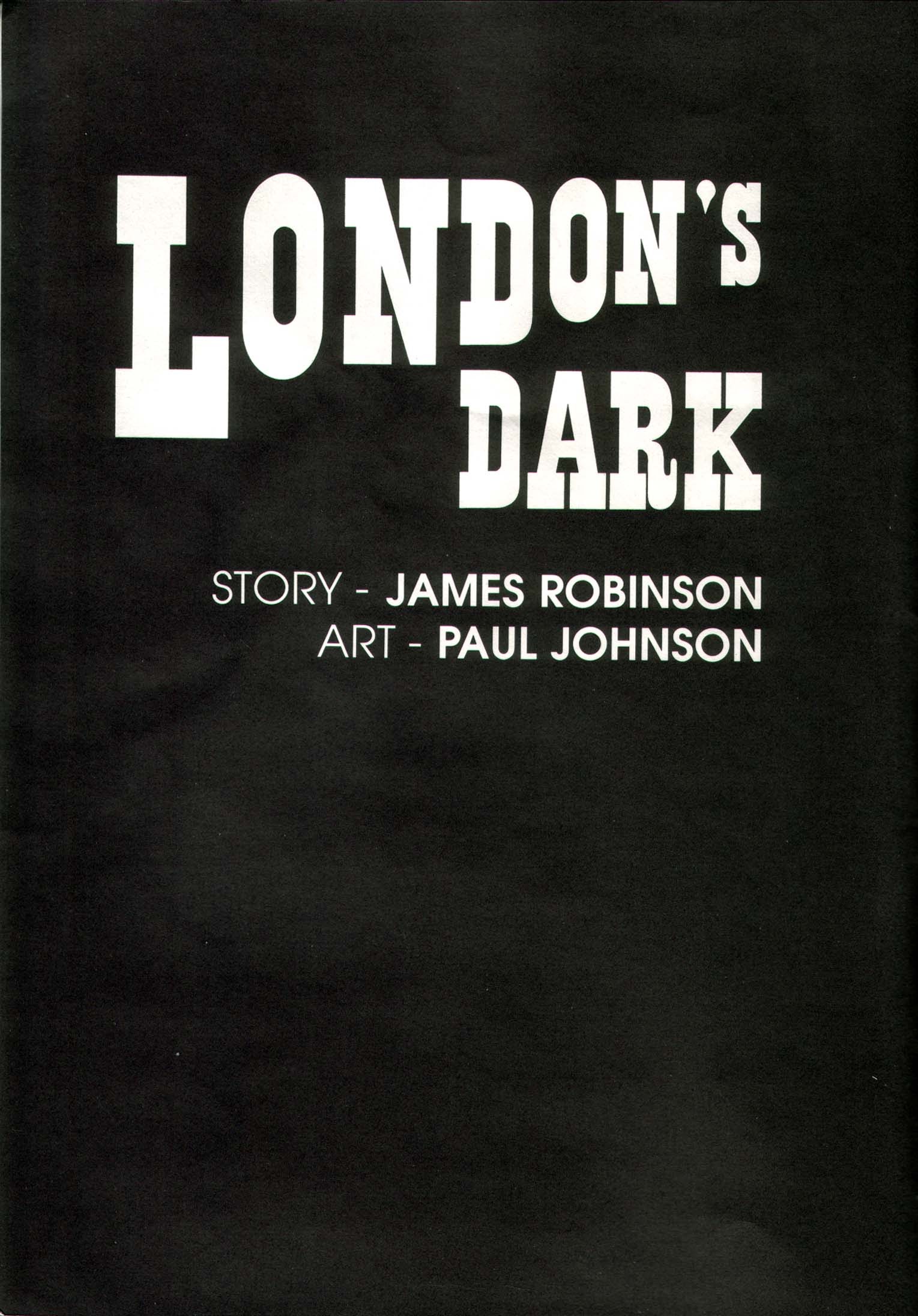 Read online London's Dark comic -  Issue # Full - 7