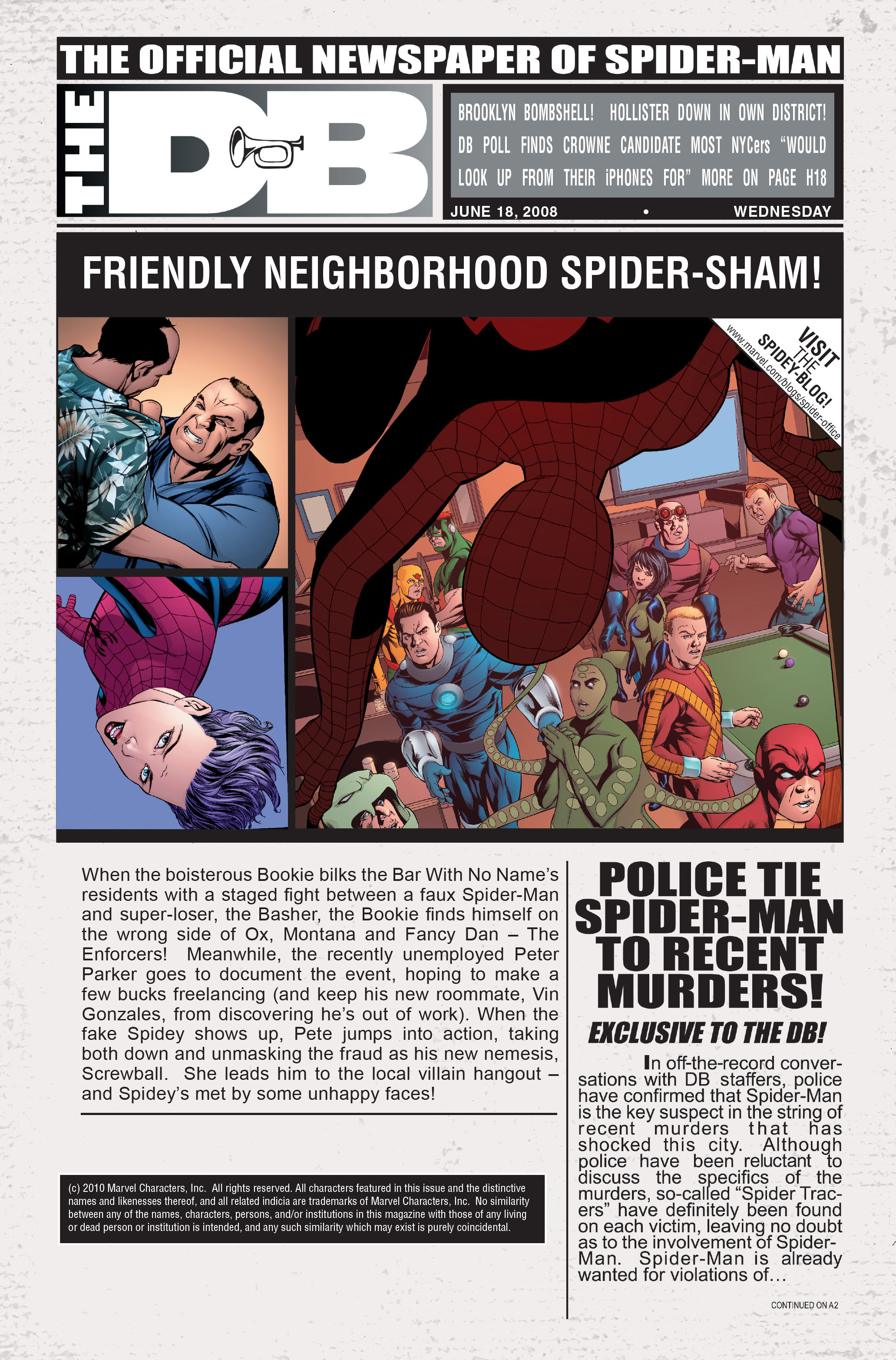 Read online The Amazing Spider-Man (1963) comic -  Issue #563 - 2