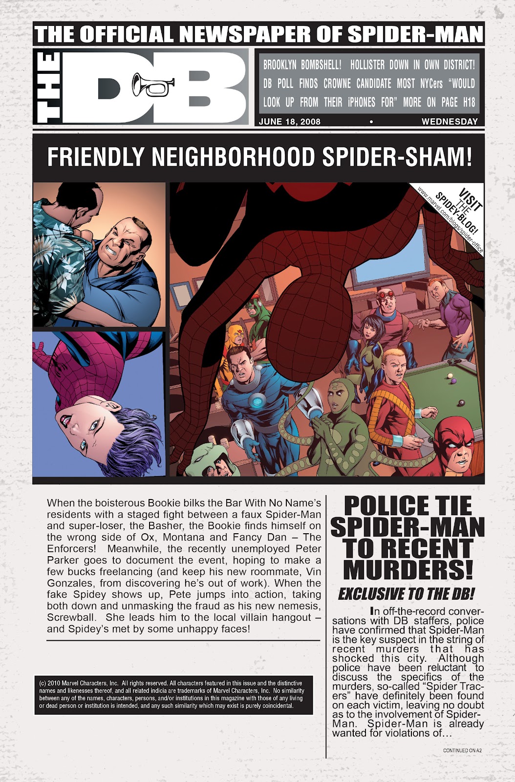 The Amazing Spider-Man (1963) issue 563 - Page 2