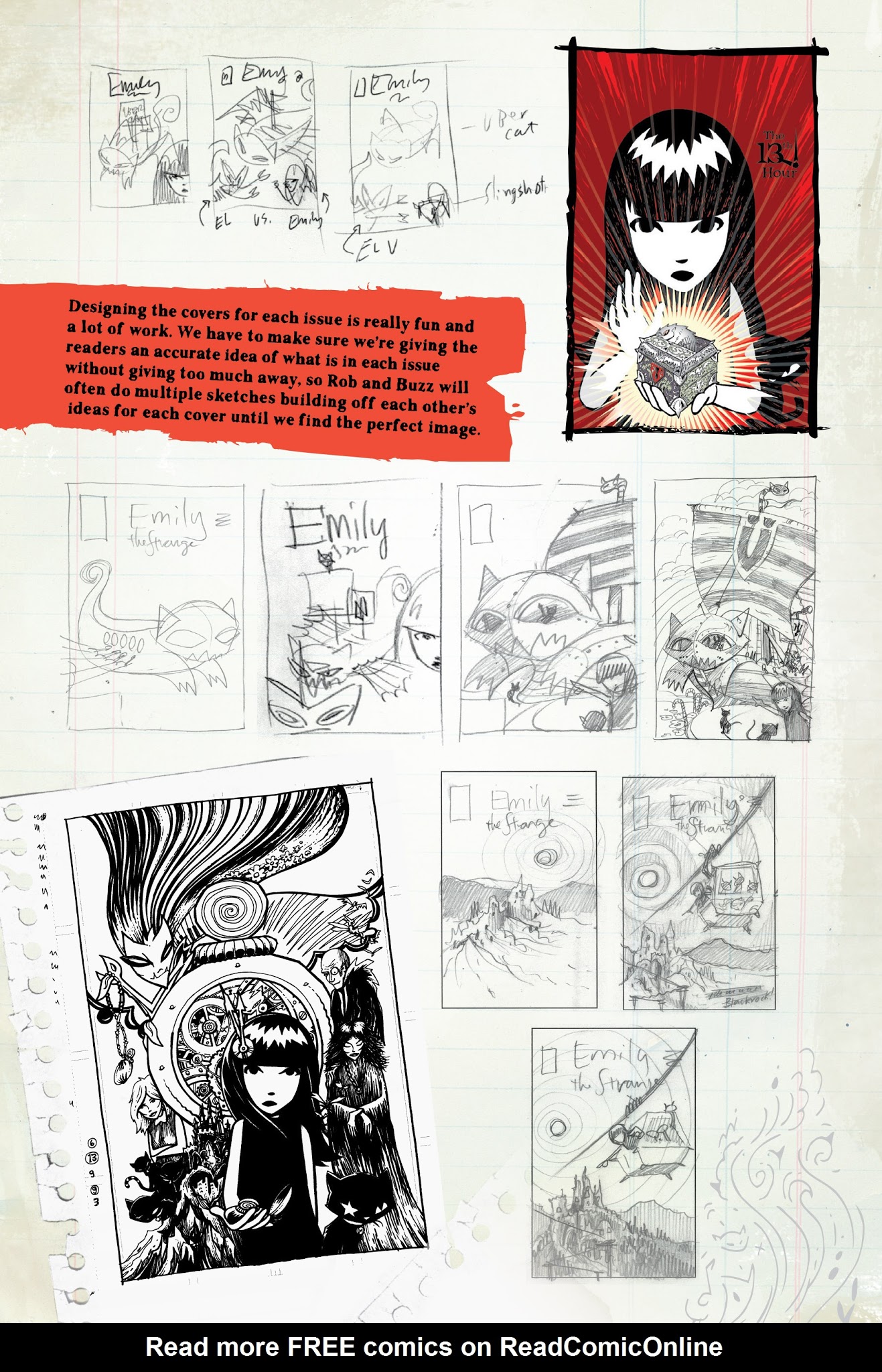 Read online The Complete Emily The Strange: All Things Strange comic -  Issue # TPB - 395