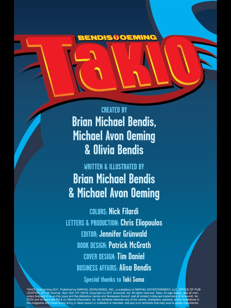 Read online Takio (2011) comic -  Issue # TPB - 2