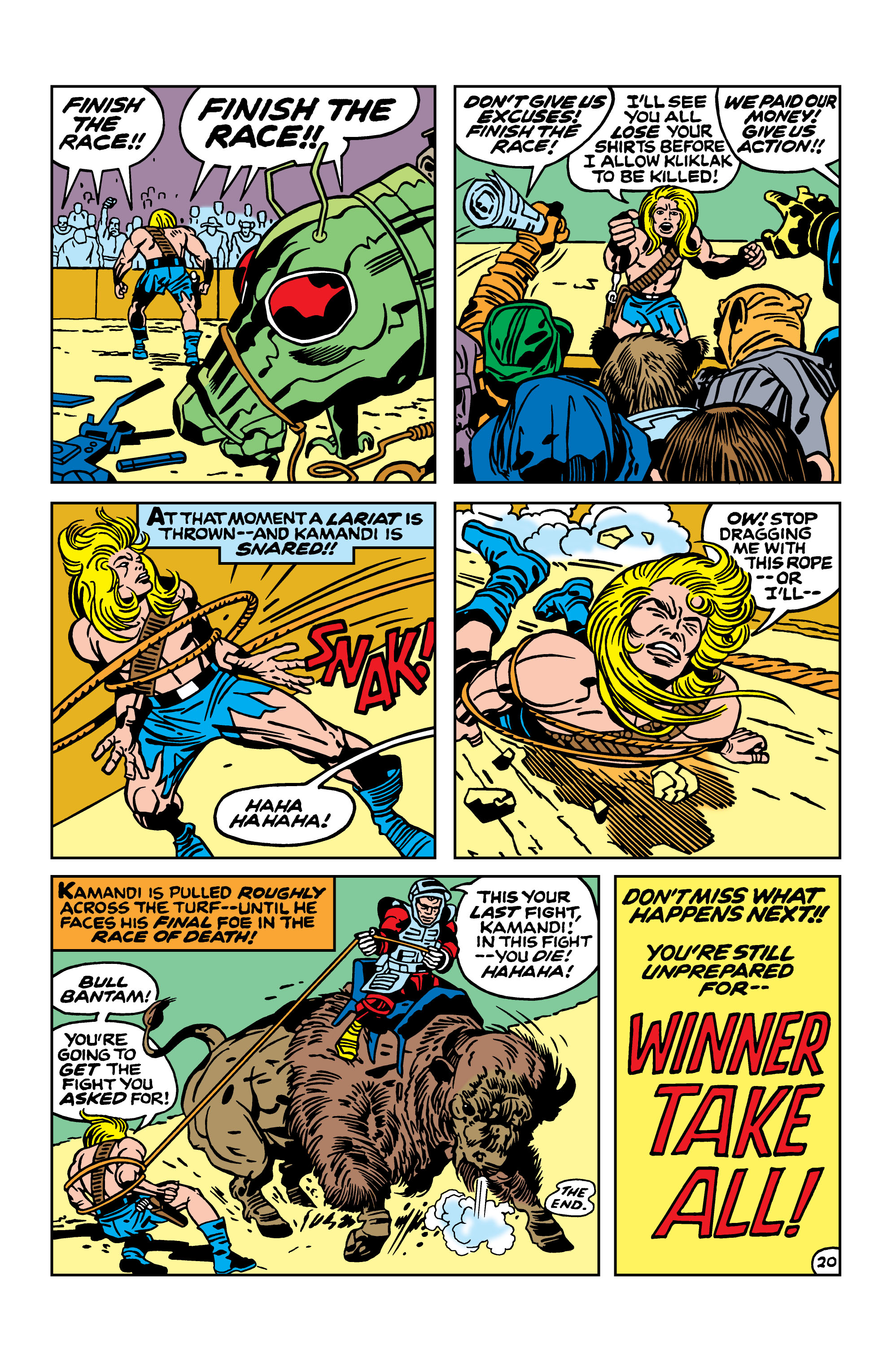 Read online Kamandi, The Last Boy On Earth comic -  Issue #13 - 21