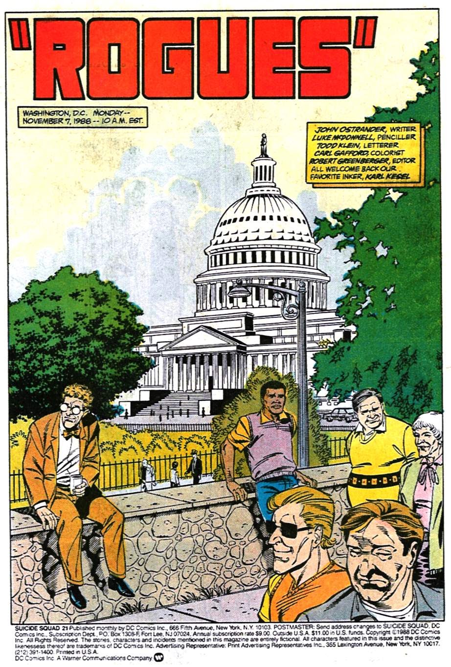 Read online Suicide Squad (1987) comic -  Issue #21 - 2