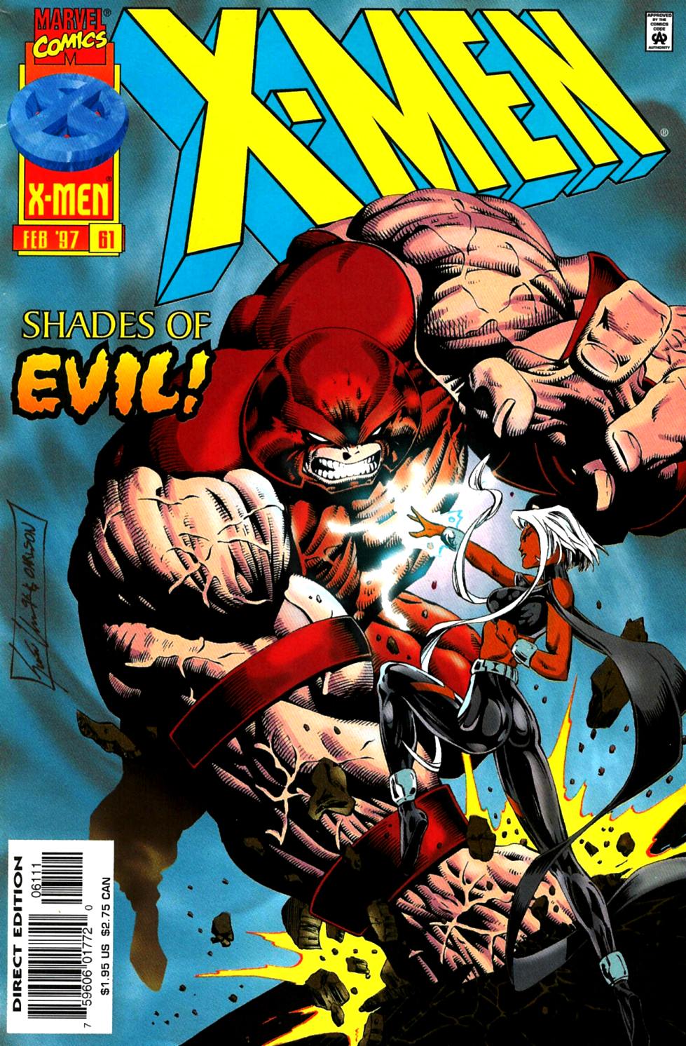 Read online X-Men (1991) comic -  Issue #61 - 1