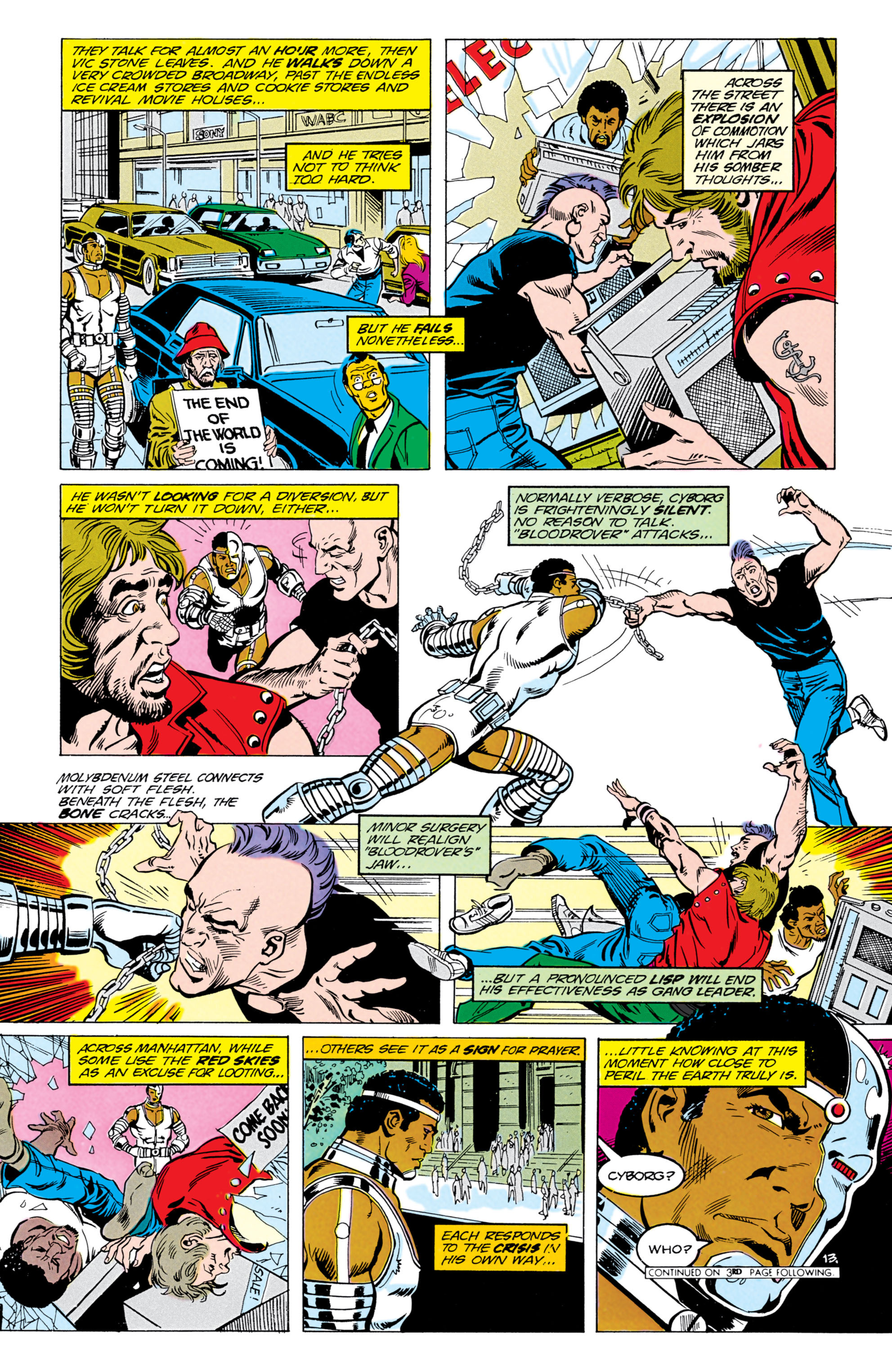 Read online The New Teen Titans (1984) comic -  Issue #13 - 14