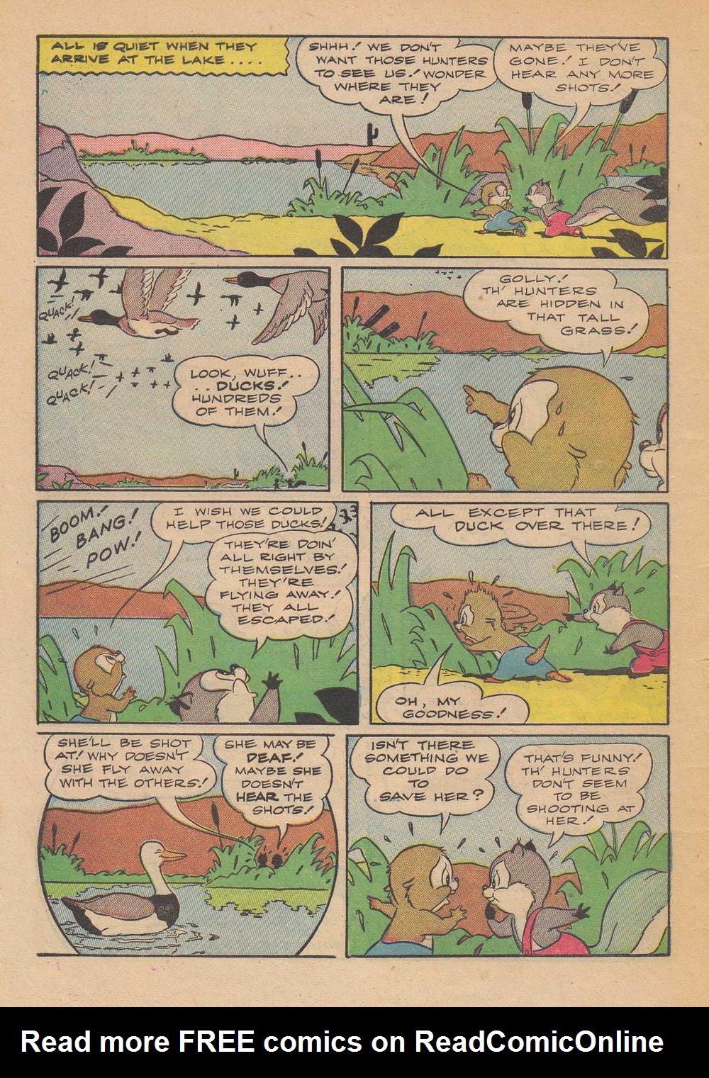 Read online Our Gang Comics comic -  Issue #32 - 46