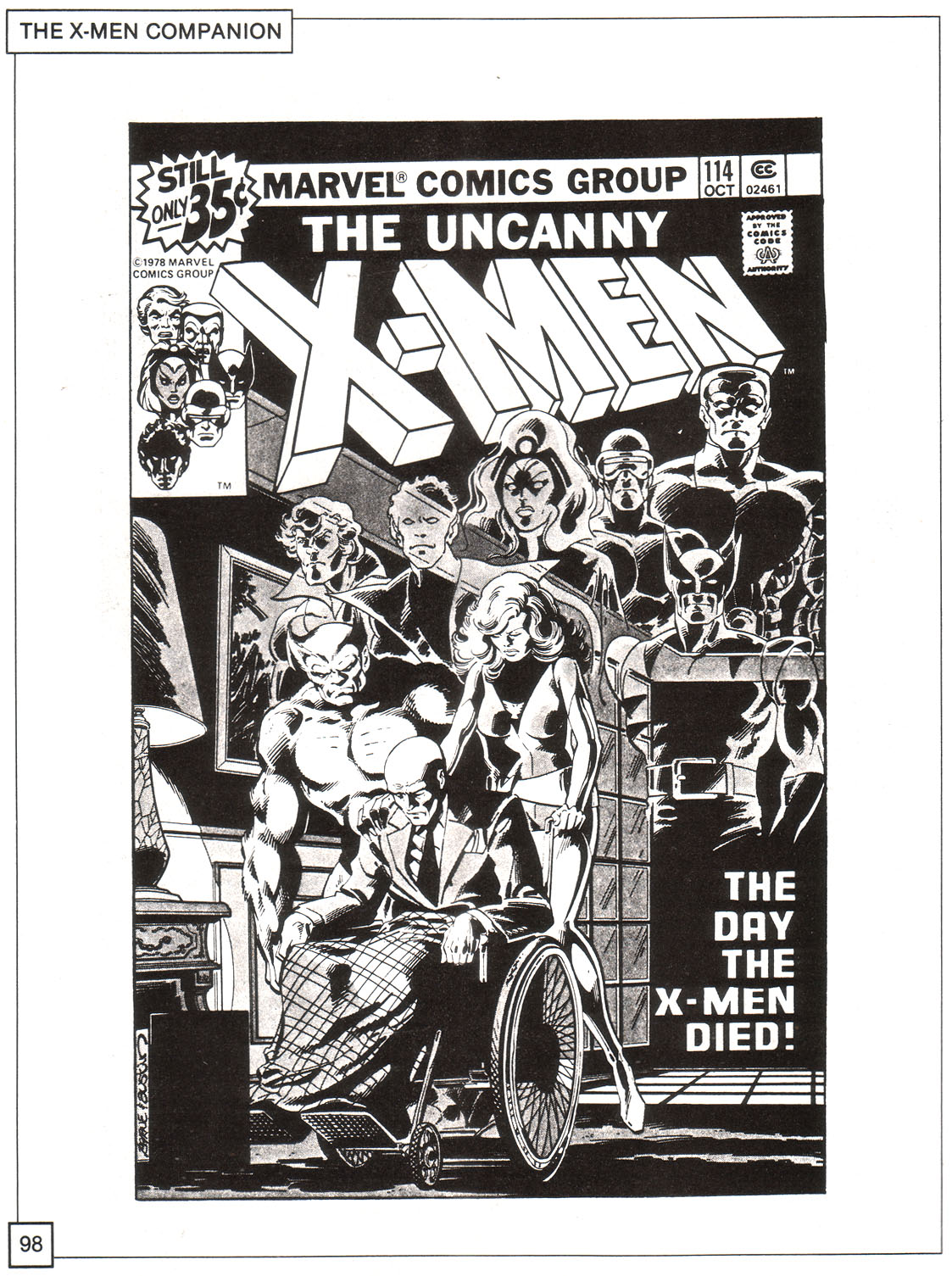 Read online The X-Men Companion comic -  Issue #1 - 98