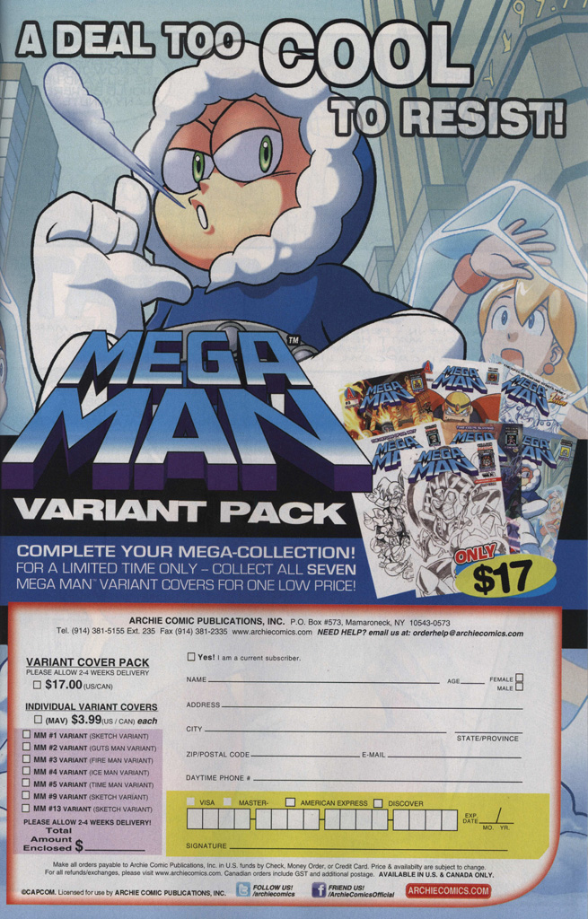 Read online Mega Man comic -  Issue #18 - 25