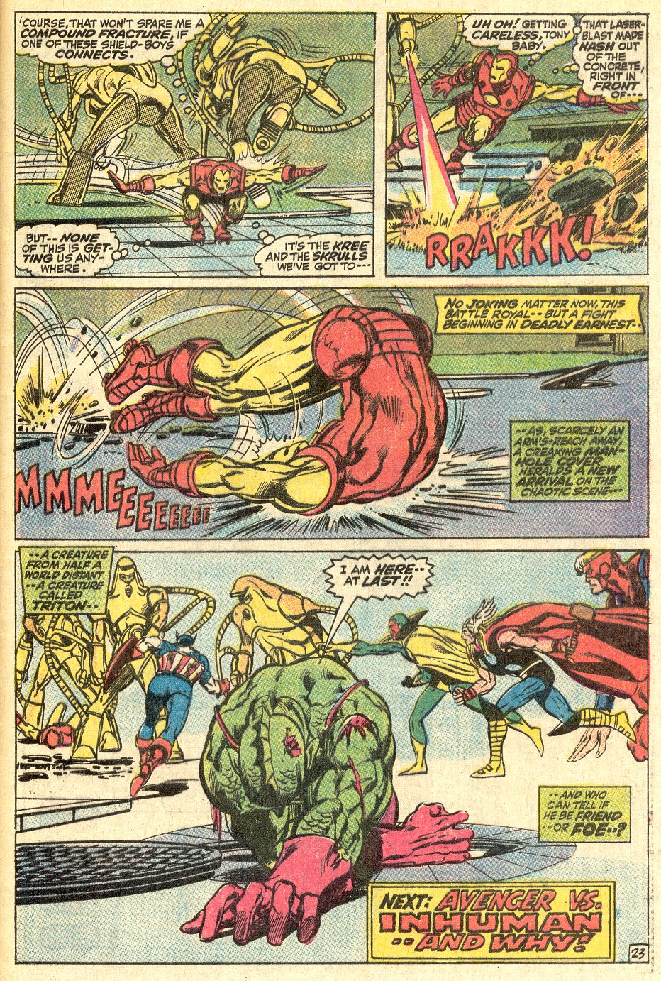 Read online The Avengers (1963) comic -  Issue #94 - 24