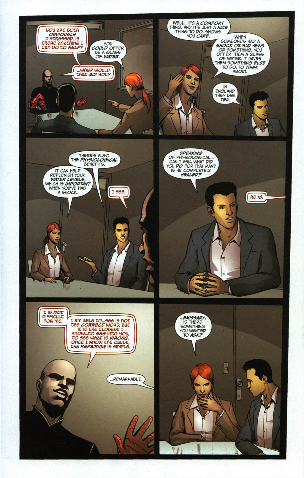 Read online Emissary comic -  Issue #3 - 12