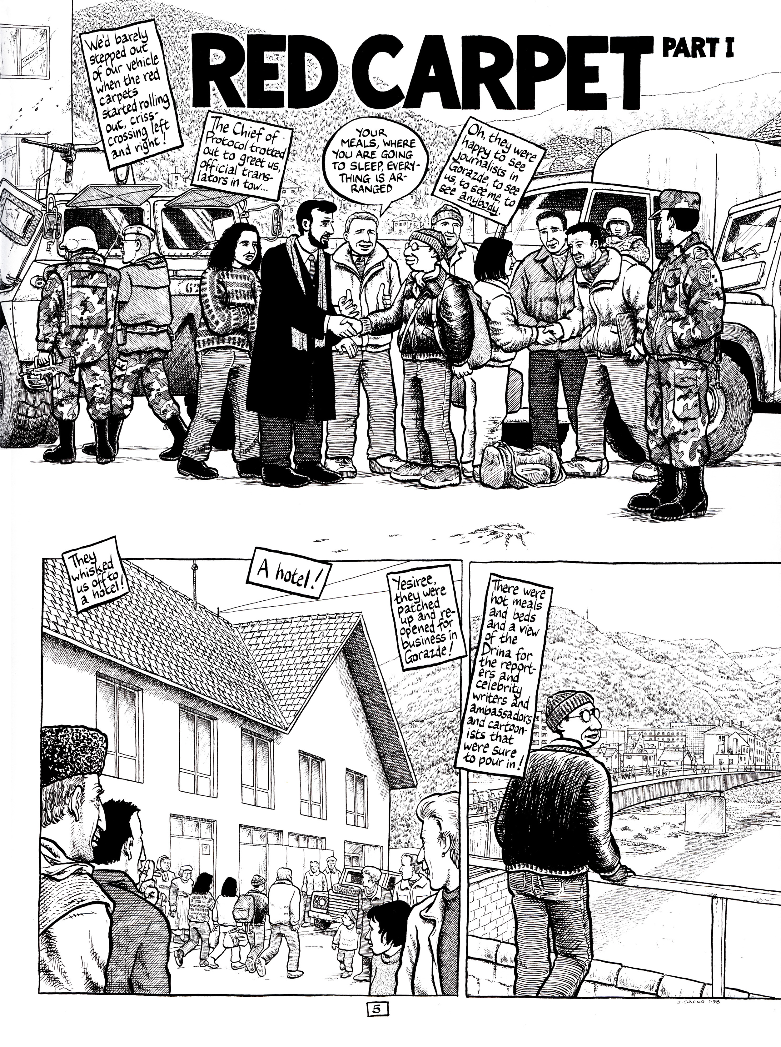 Read online Safe Area Goražde comic -  Issue # TPB (Part 1) - 45