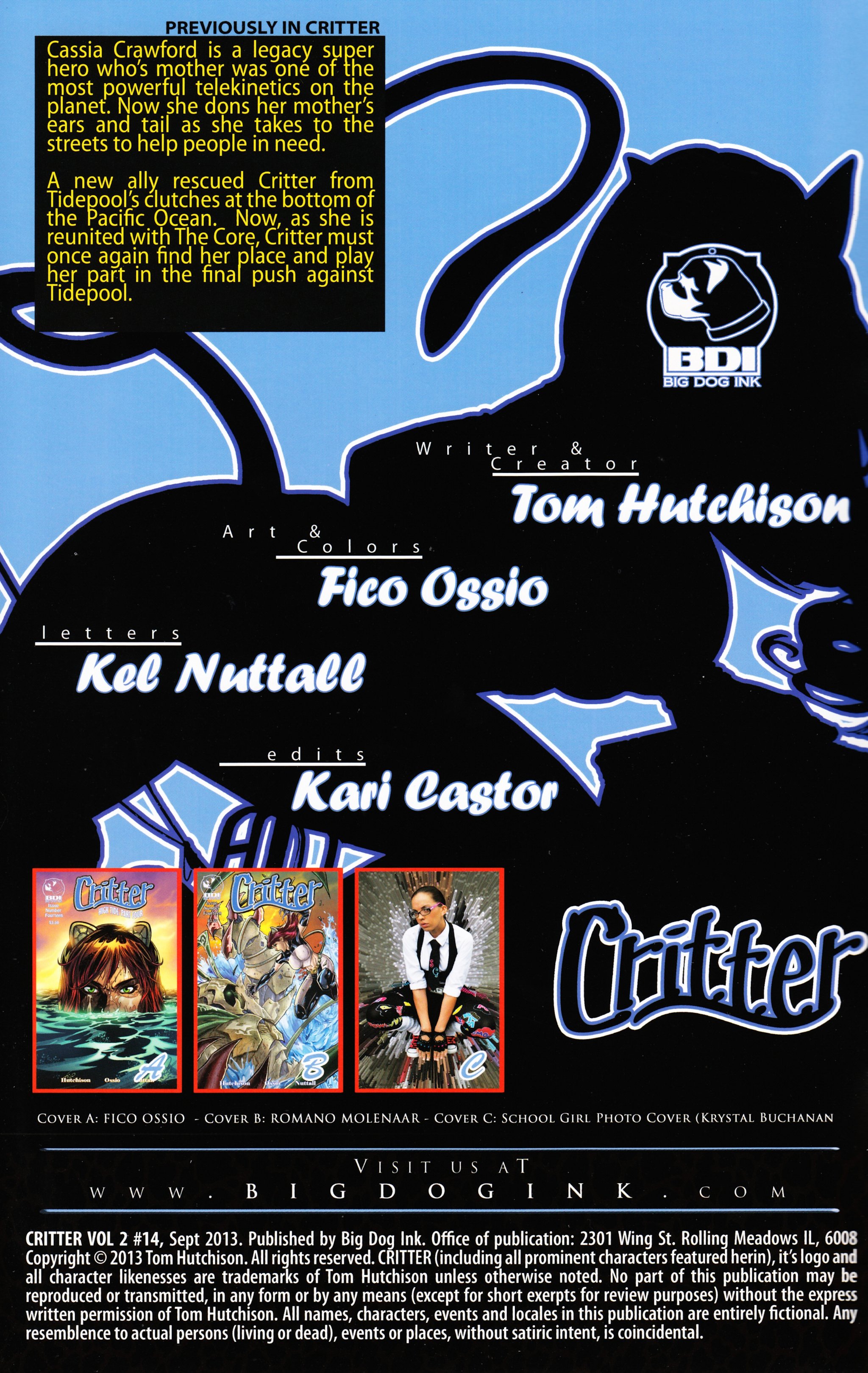 Read online Critter (2012) comic -  Issue #14 - 2