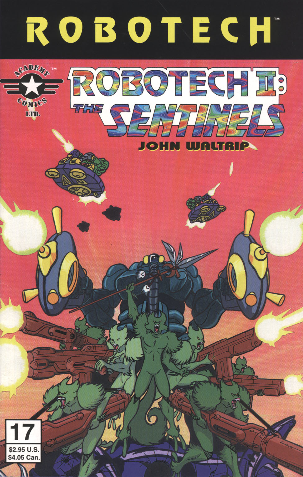 <{ $series->title }} issue Robotech II: The Sentinels Book 3 Issue #17 - Page 1