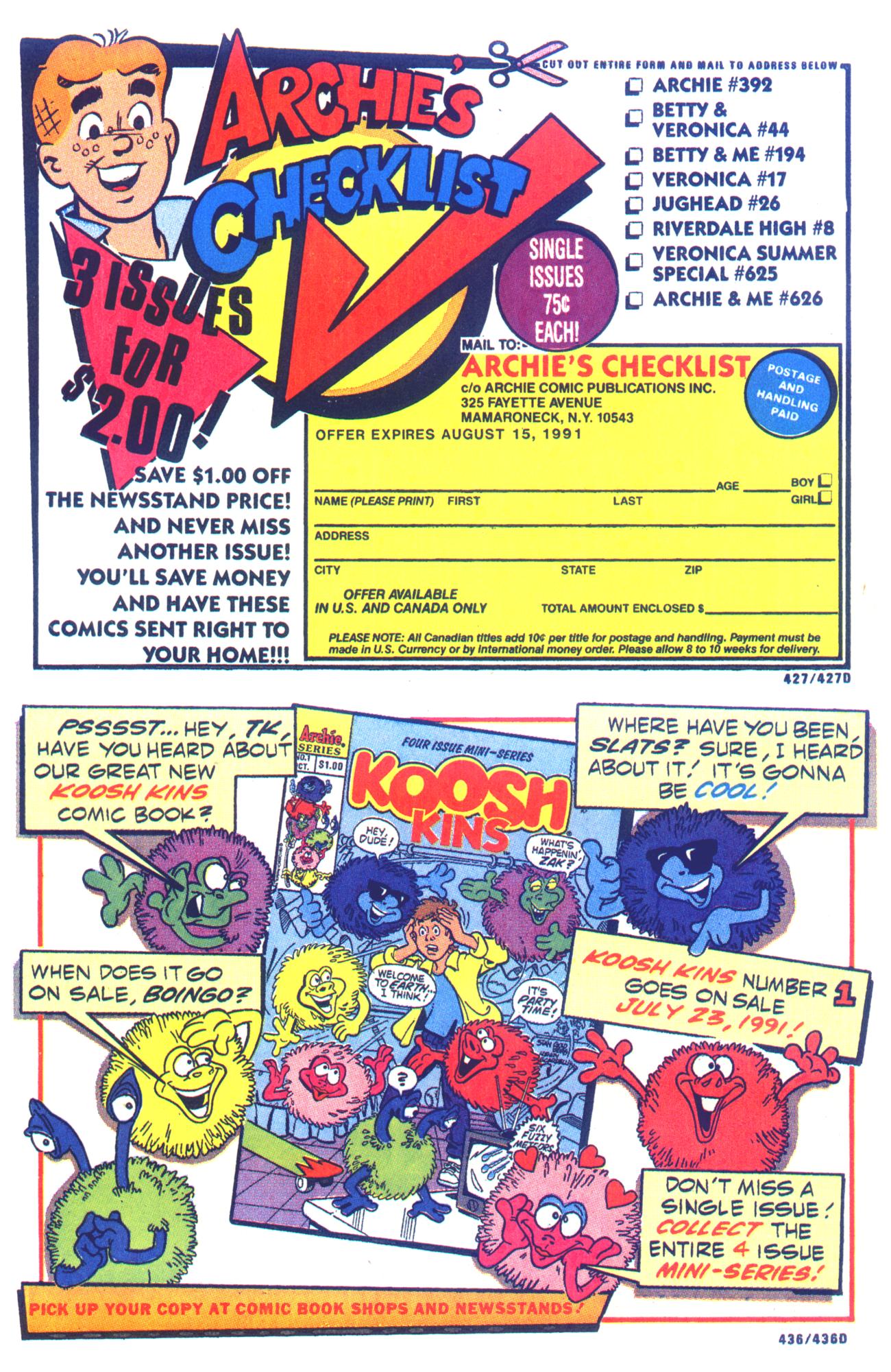 Read online Archie Giant Series Magazine comic -  Issue #623 - 10