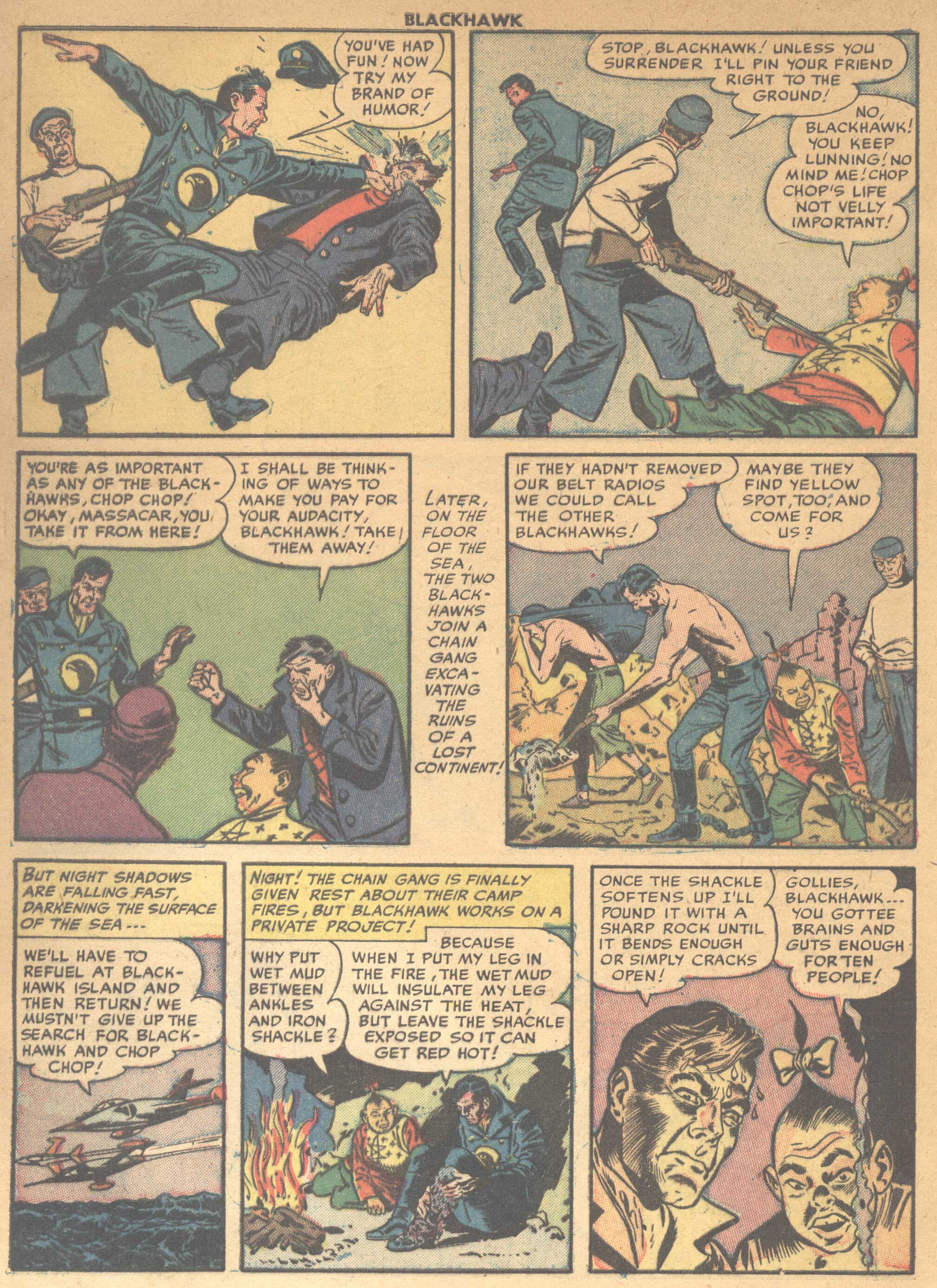 Read online Blackhawk (1957) comic -  Issue #64 - 8