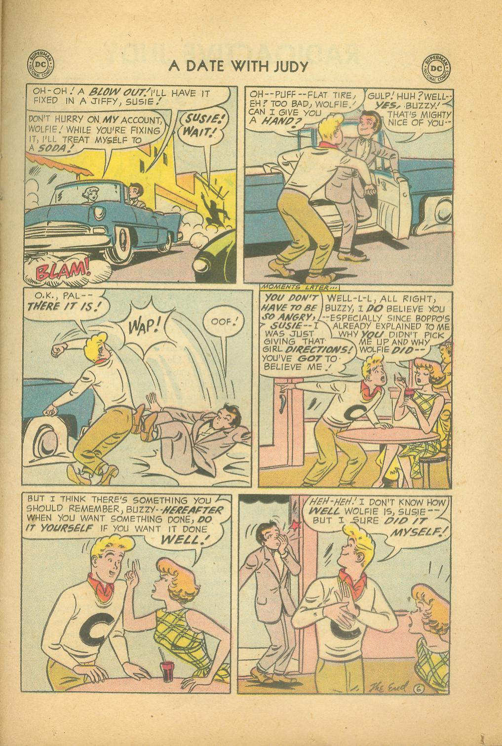 Read online A Date with Judy comic -  Issue #57 - 25