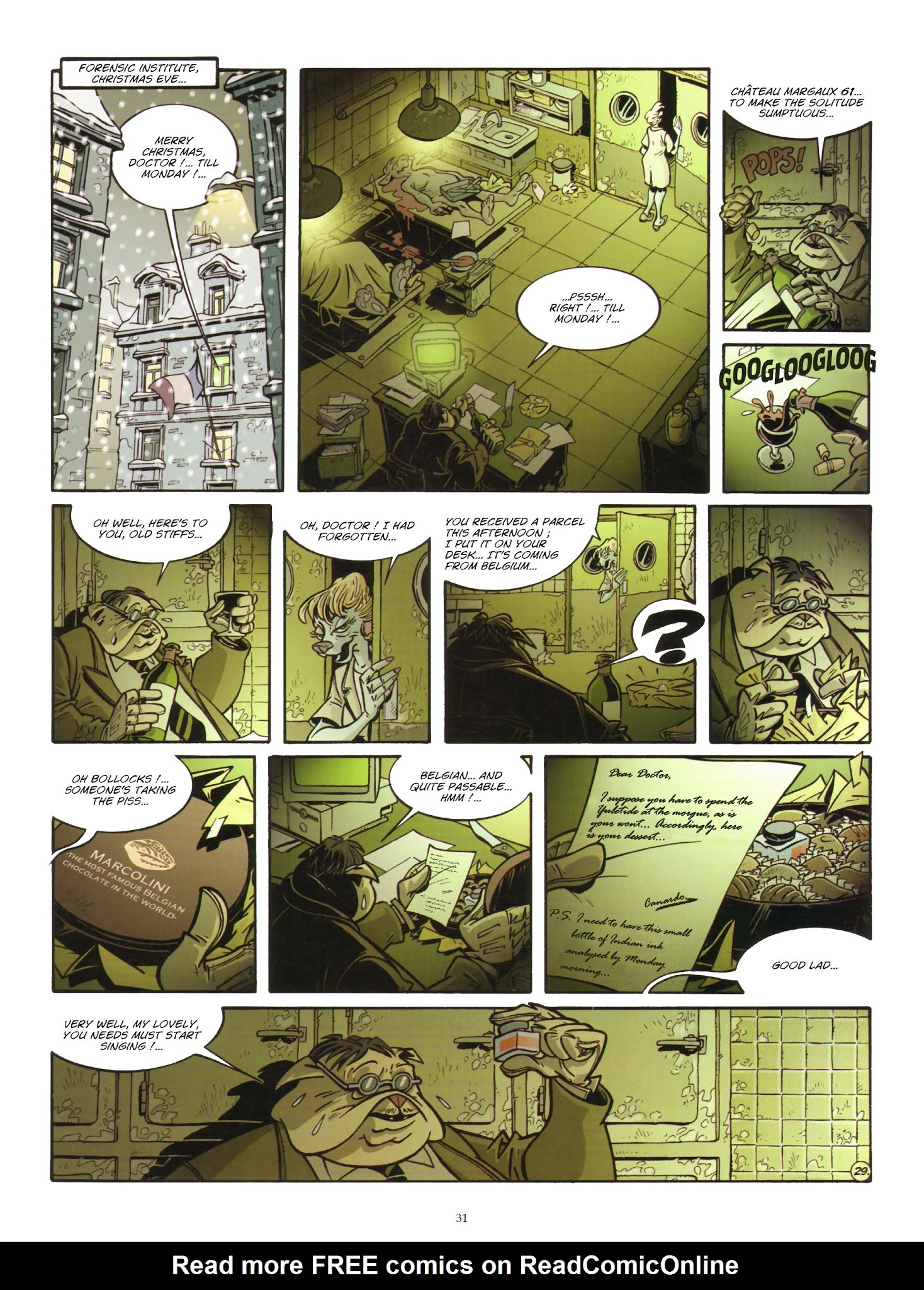 Read online Une enquête de l'inspecteur Canardo comic -  Issue #15 - 33