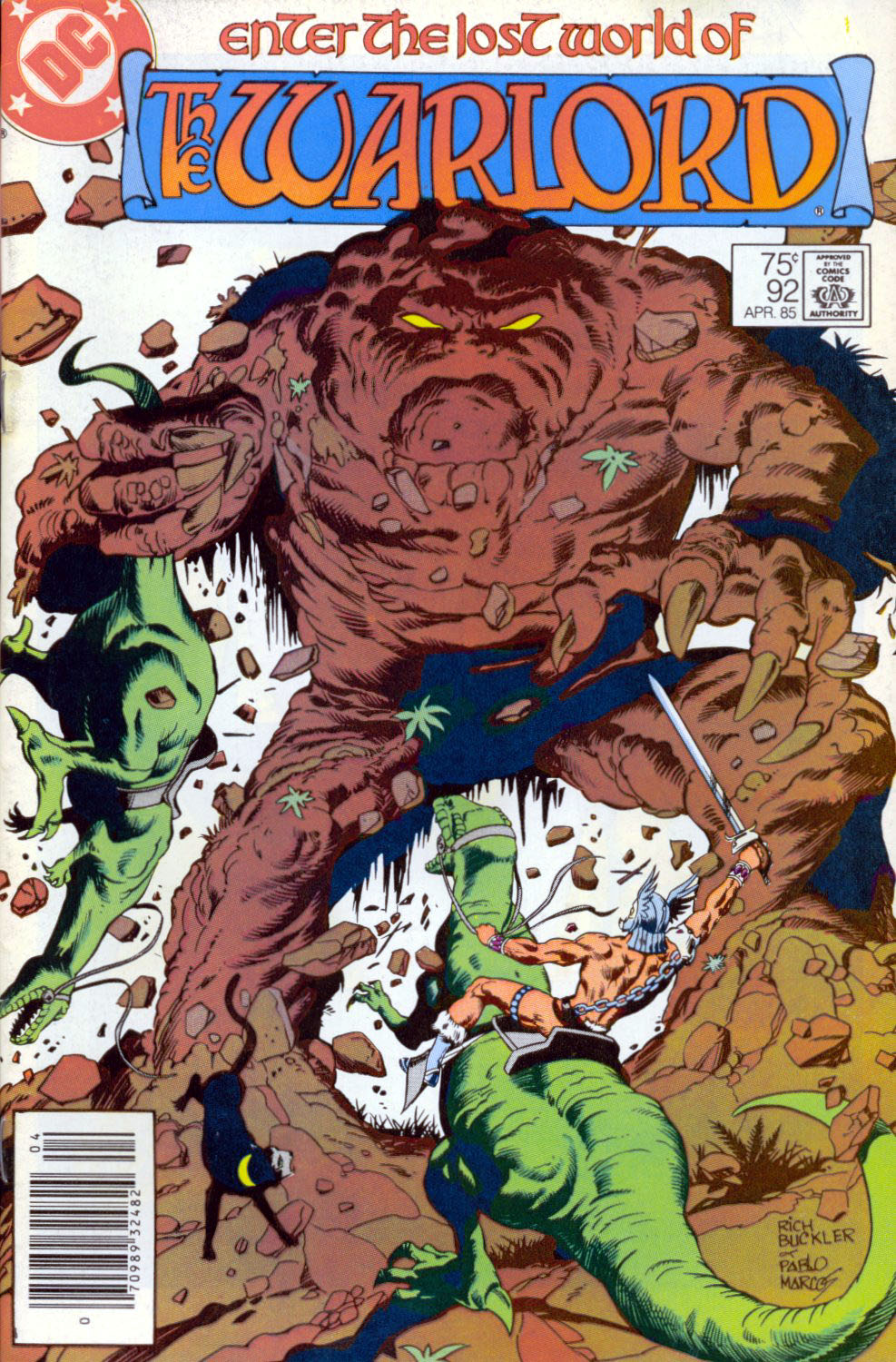 Read online Warlord (1976) comic -  Issue #92 - 1