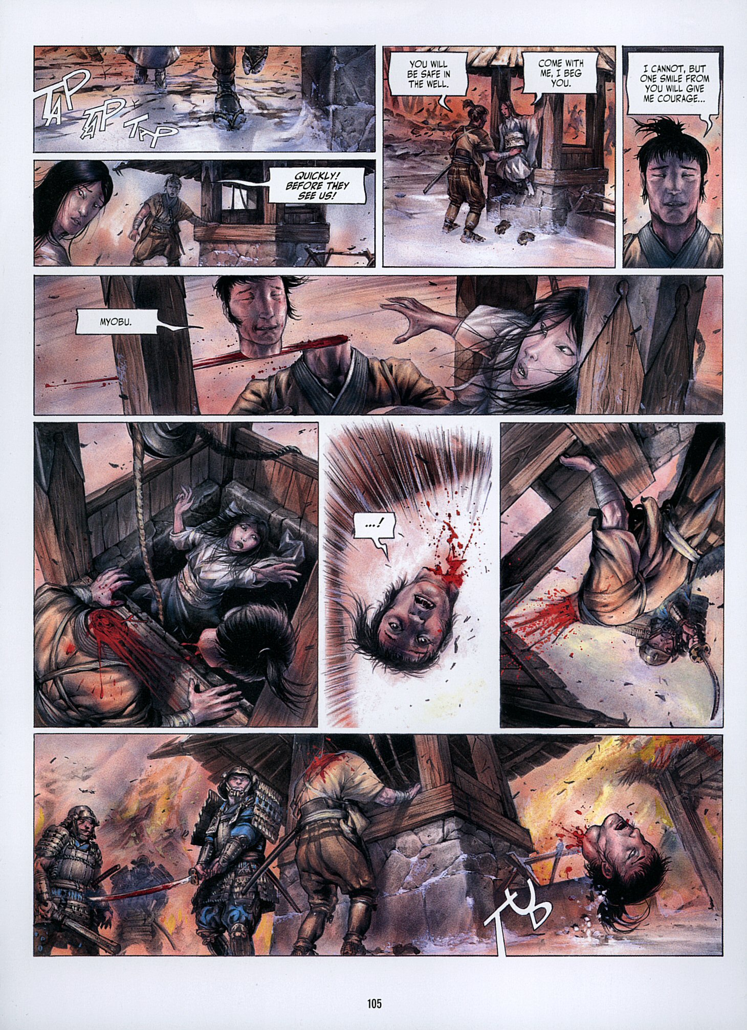 Read online Legend of the Scarlet Blades comic -  Issue # TPB - 106