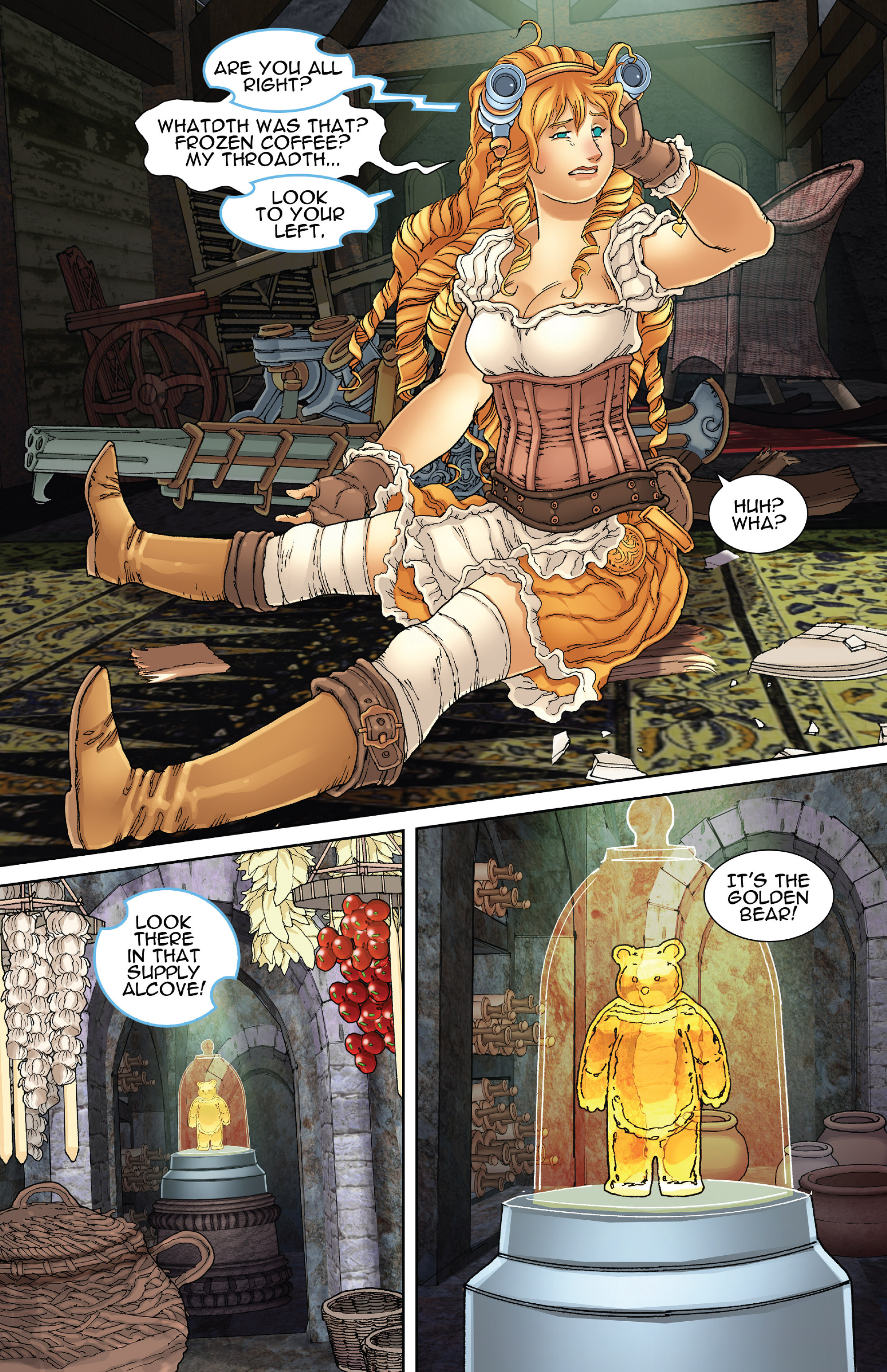 Read online Free Comic Book Day 2015 comic -  Issue # Steampunk Goldilocks - 16