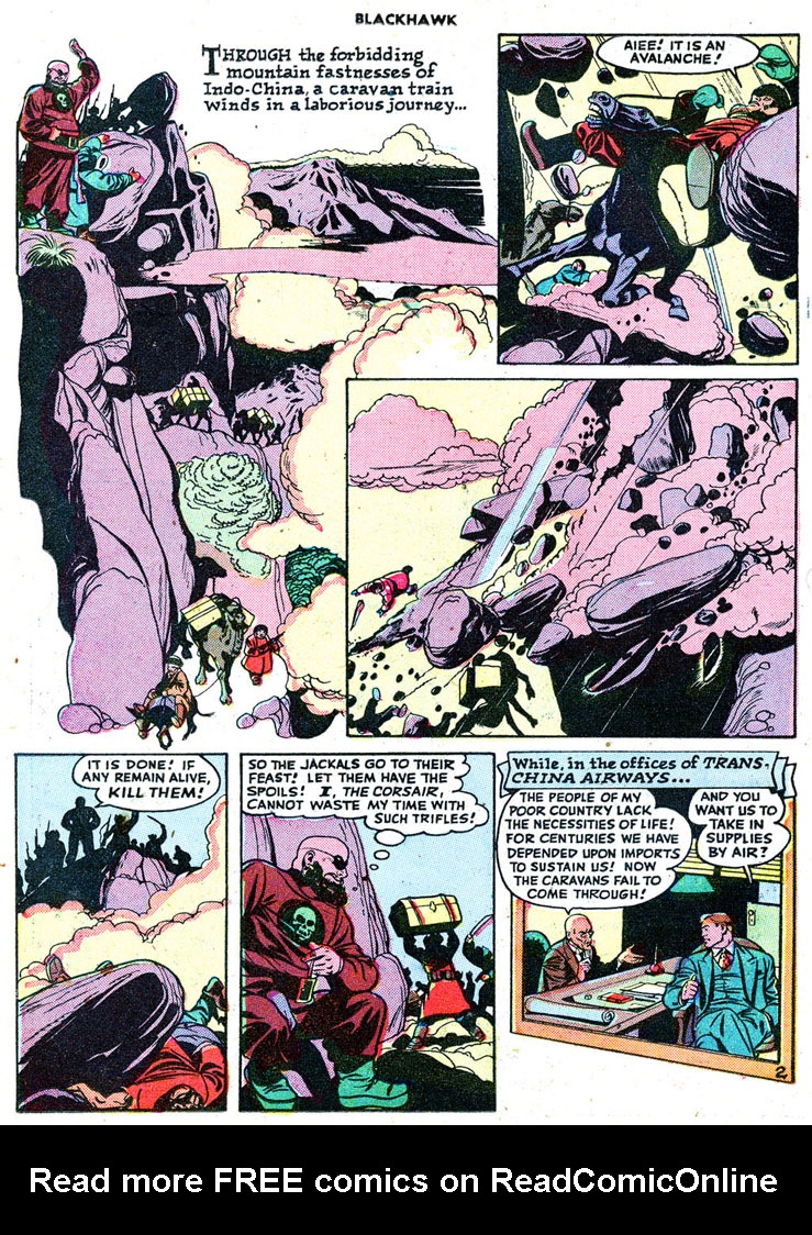 Read online Blackhawk (1957) comic -  Issue #15 - 16