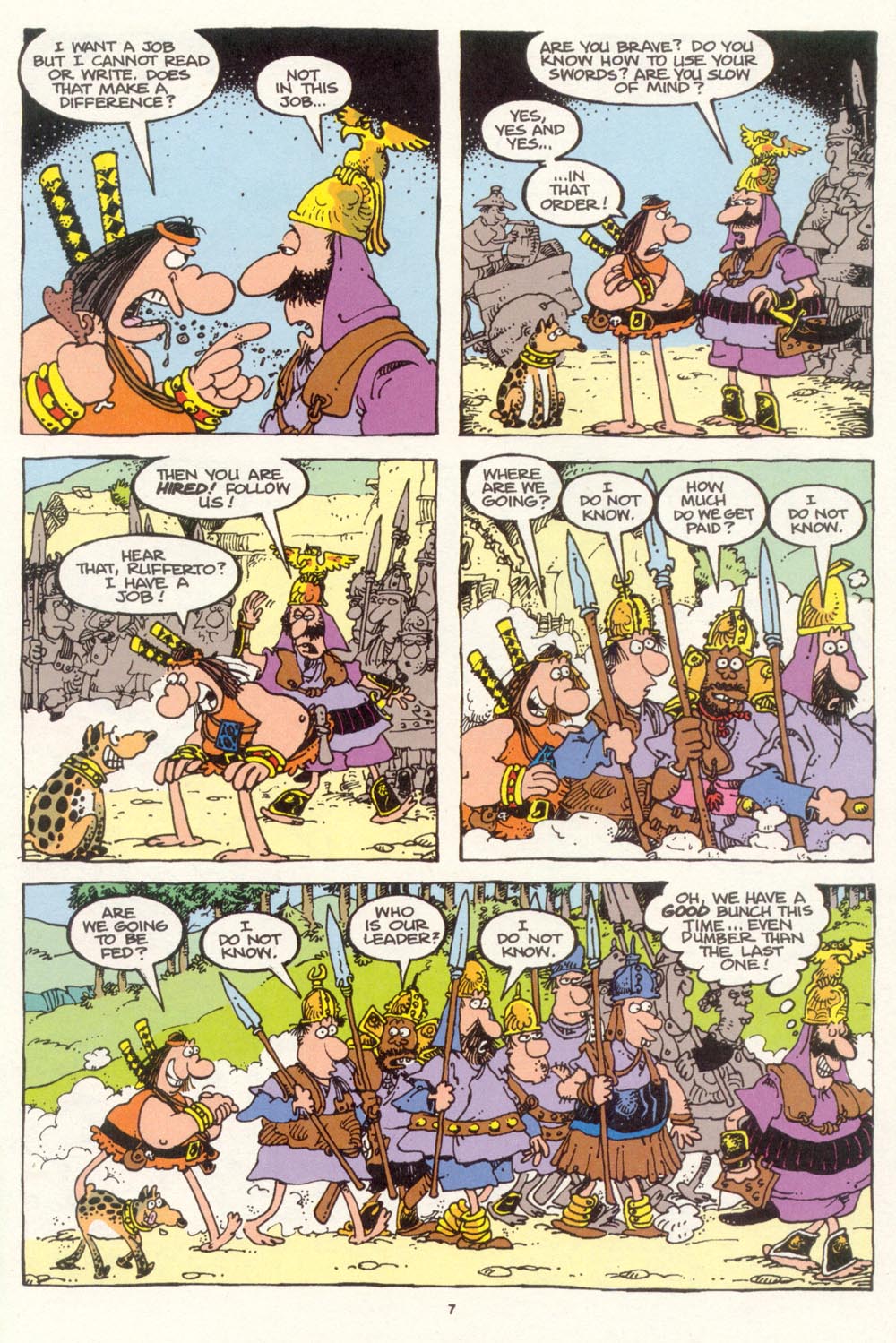 Read online Sergio Aragonés Groo the Wanderer comic -  Issue #100 - 8