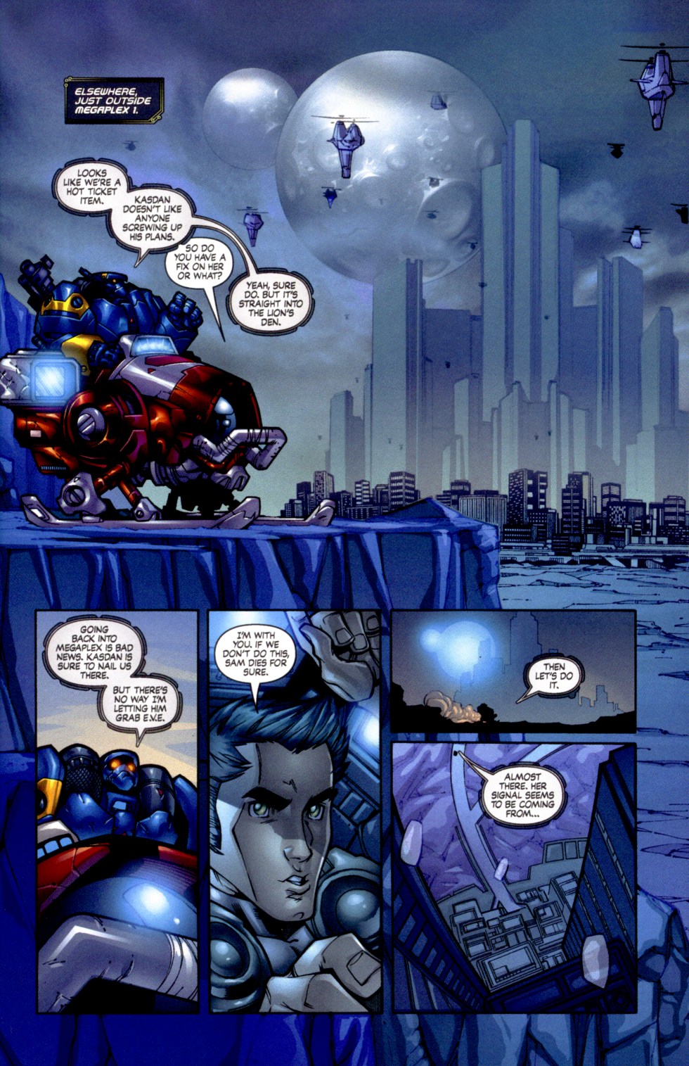 Read online E.V.E. ProtoMecha comic -  Issue #6 - 6