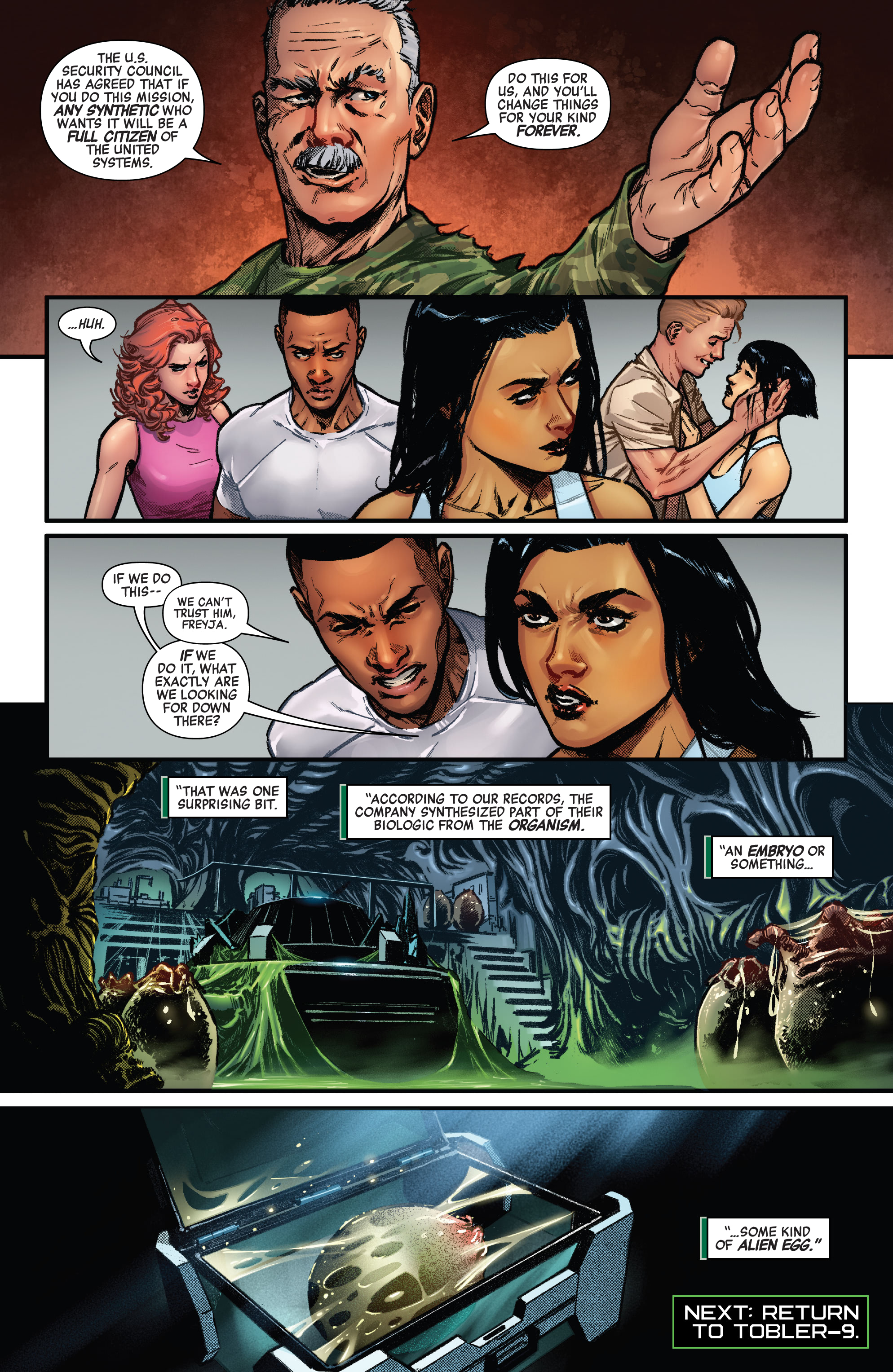Read online Alien (2022) comic -  Issue #1 - 20