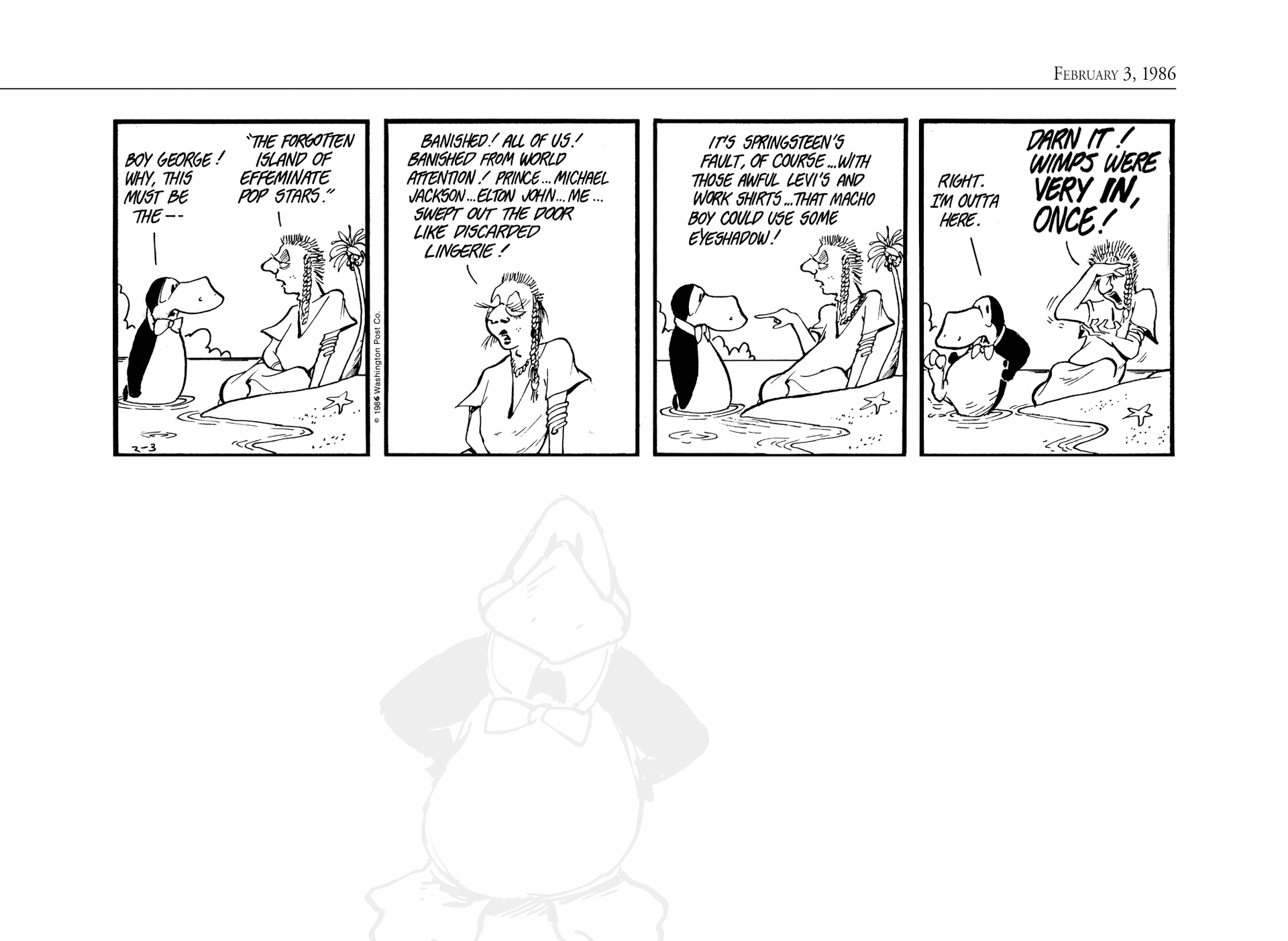 Read online The Bloom County Digital Library comic -  Issue # TPB 6 (Part 1) - 40