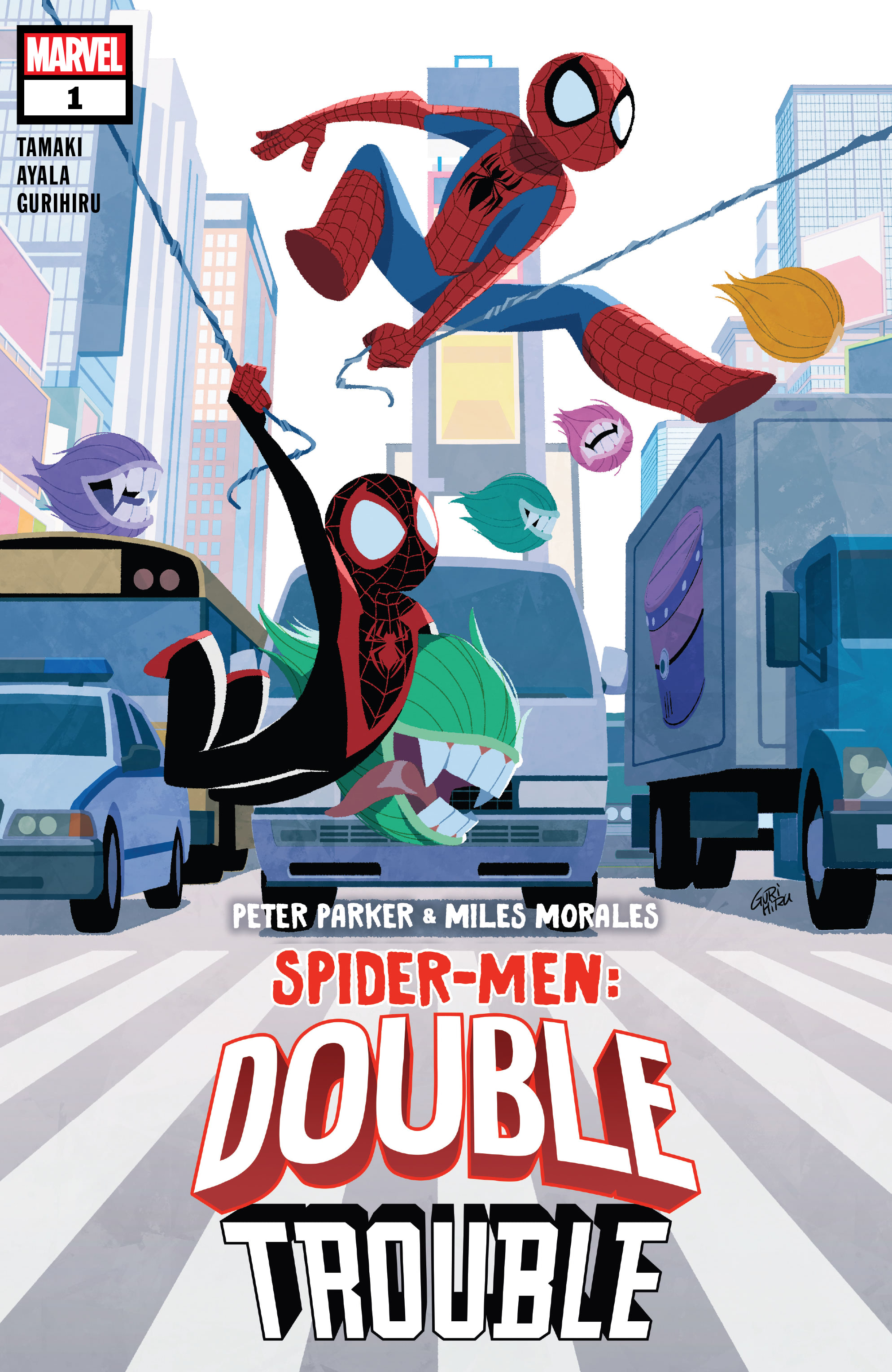 Read online Peter Parker And Miles Morales Spider-Men Double Trouble comic -  Issue #1 - 1